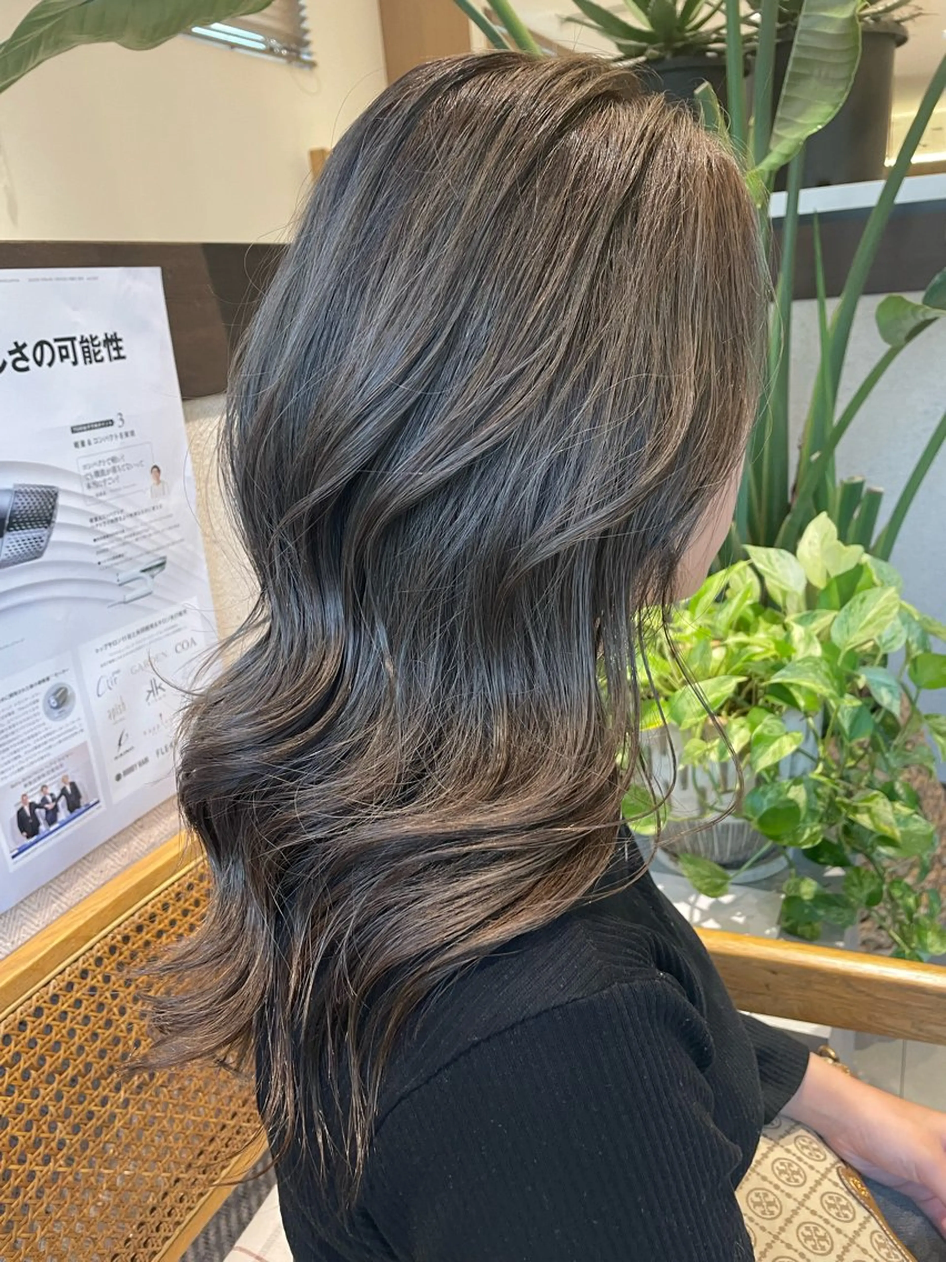 ロング 松井 竜輝のヘアスタイル