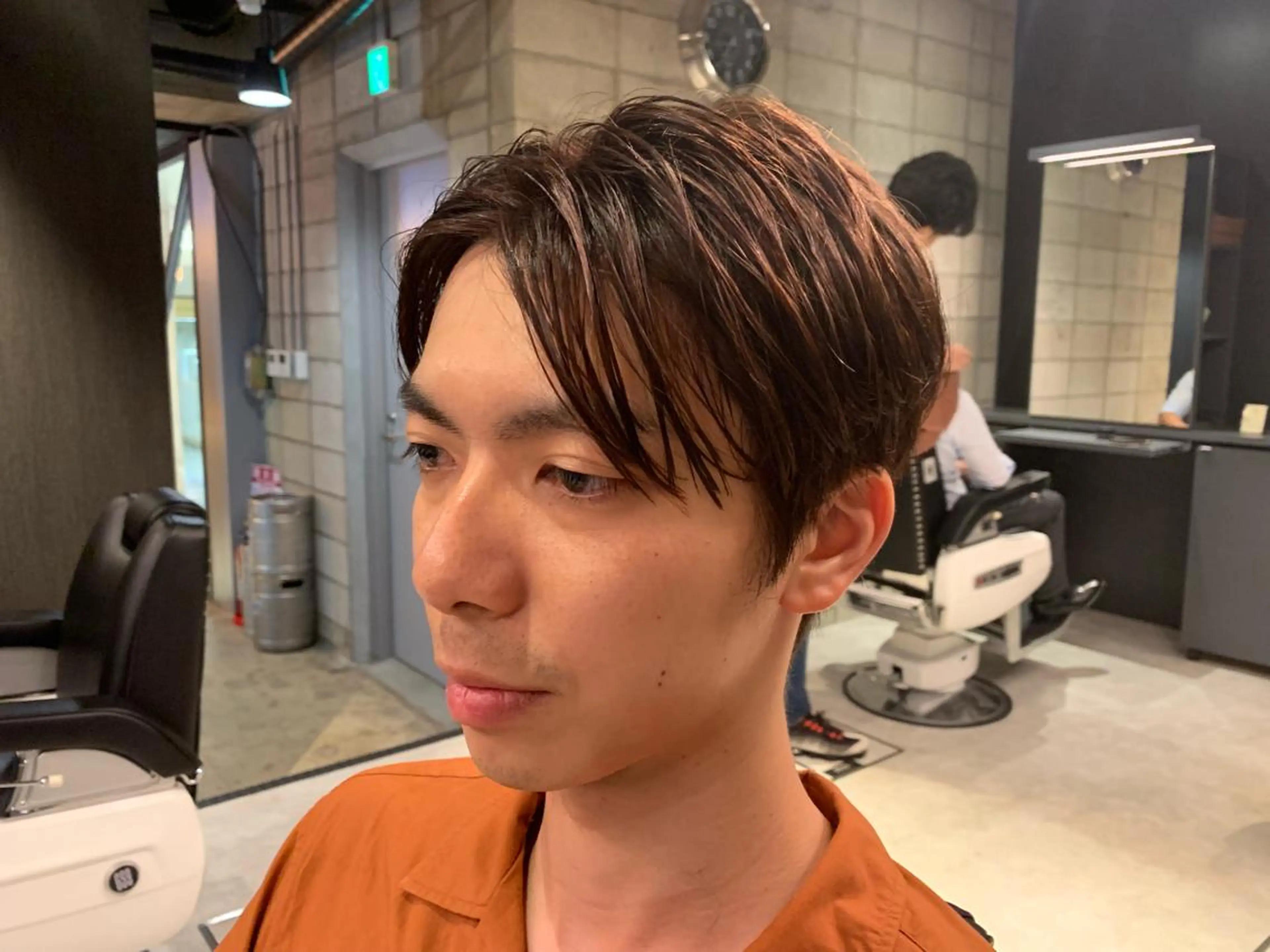 ミディアム MENS FEEL所属・メンズパーマが上手い 💇RYO❤️‍🔥のヘアスタイル