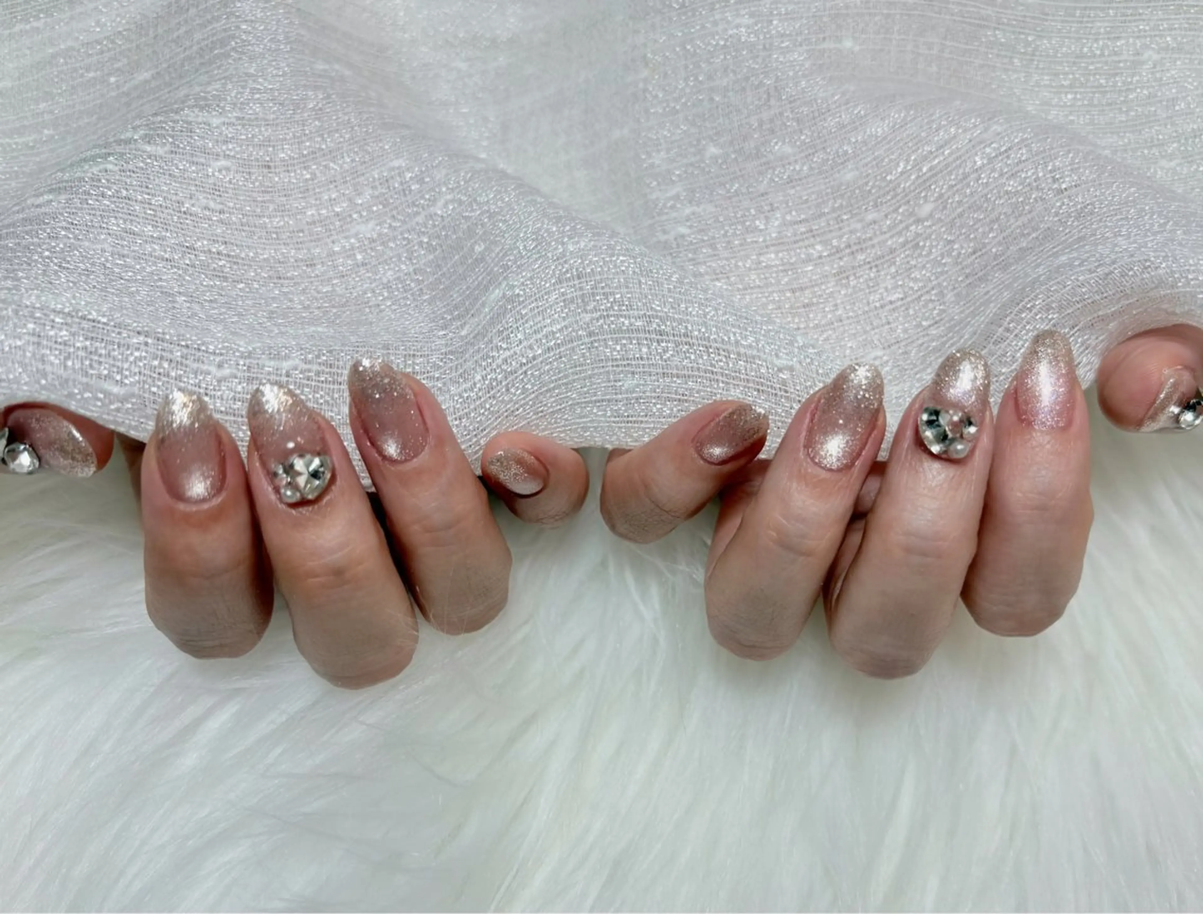 ネイル フラッシュネイル グラデーション ハンドネイル 【Eclat ｴｸﾗ】nail＆beauty所属・Eclat［ｴｸﾗ］ Yuriのネイルデザイン