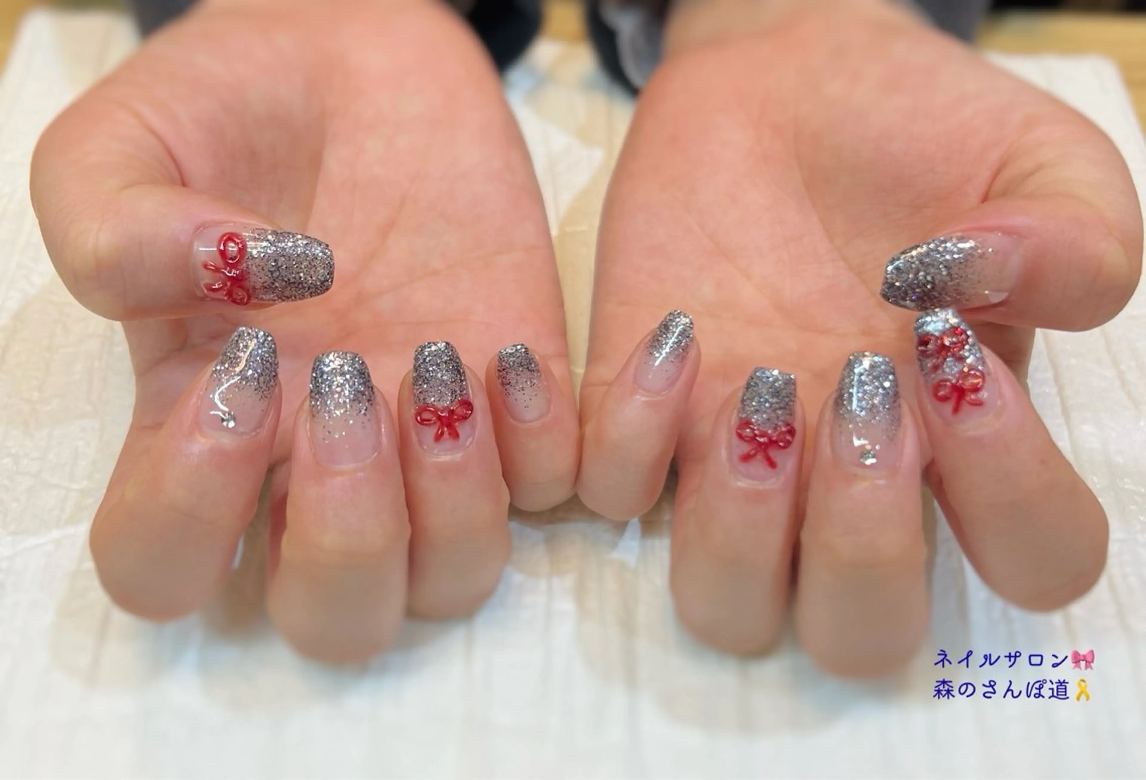ネイル ハンドネイル 森のさんぽ道所属・ショートネイル 森のさんぽ道のネイルデザイン