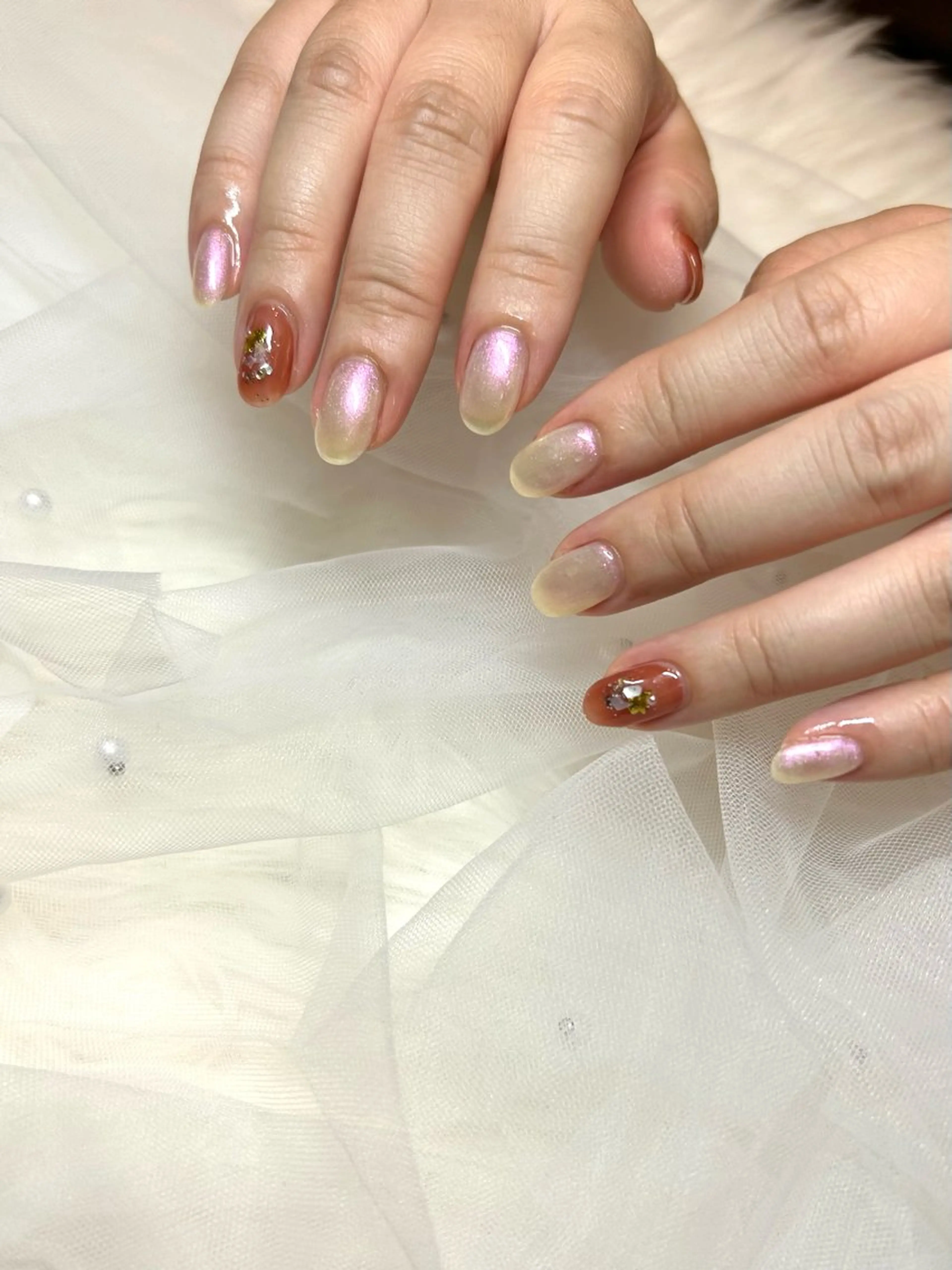 ネイル 持ち込み ハンドネイル 頑張る女性の味方✴︎ M.i　nail ♡のネイルデザイン