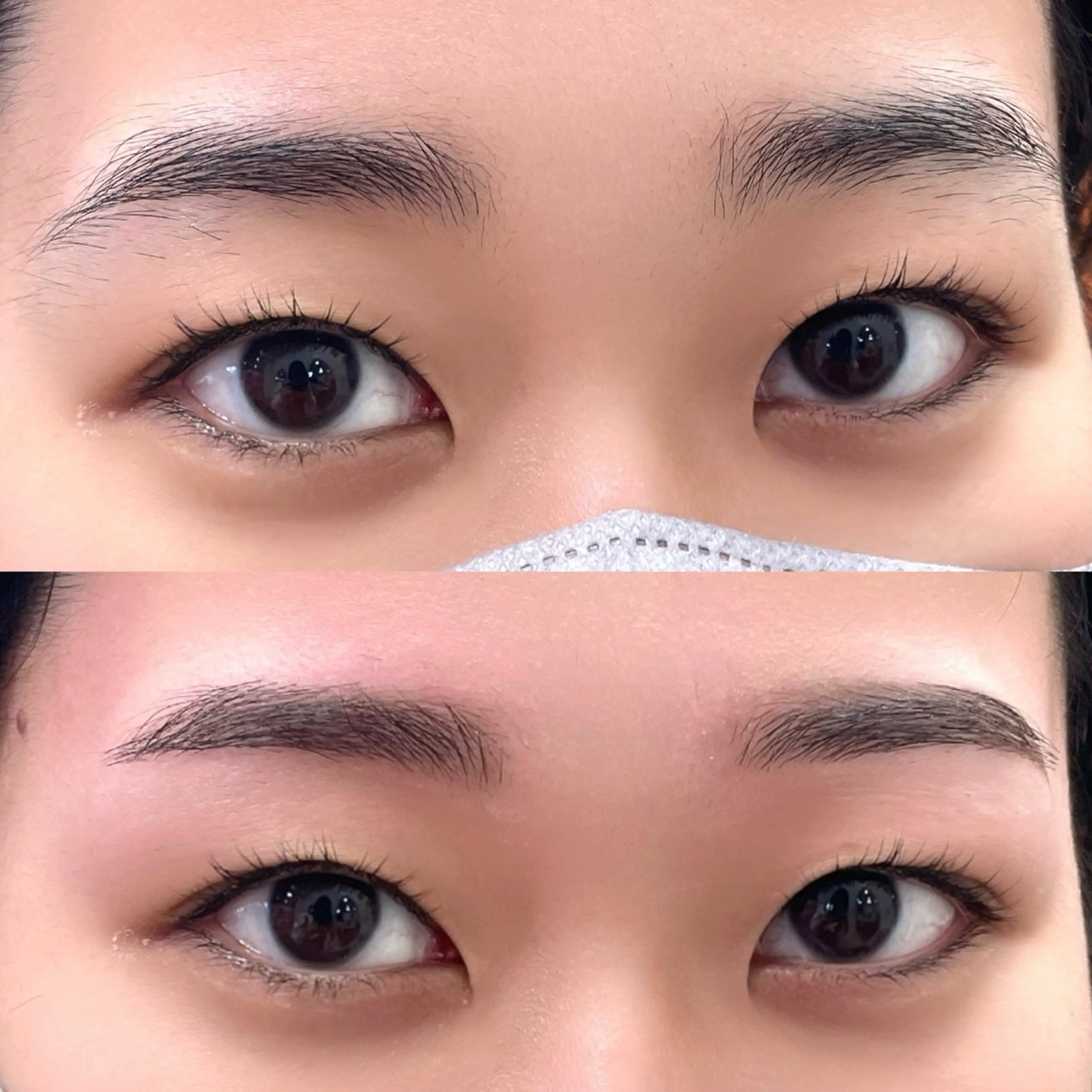 『再来』アイブロウワックス、アフターケア付きの写真