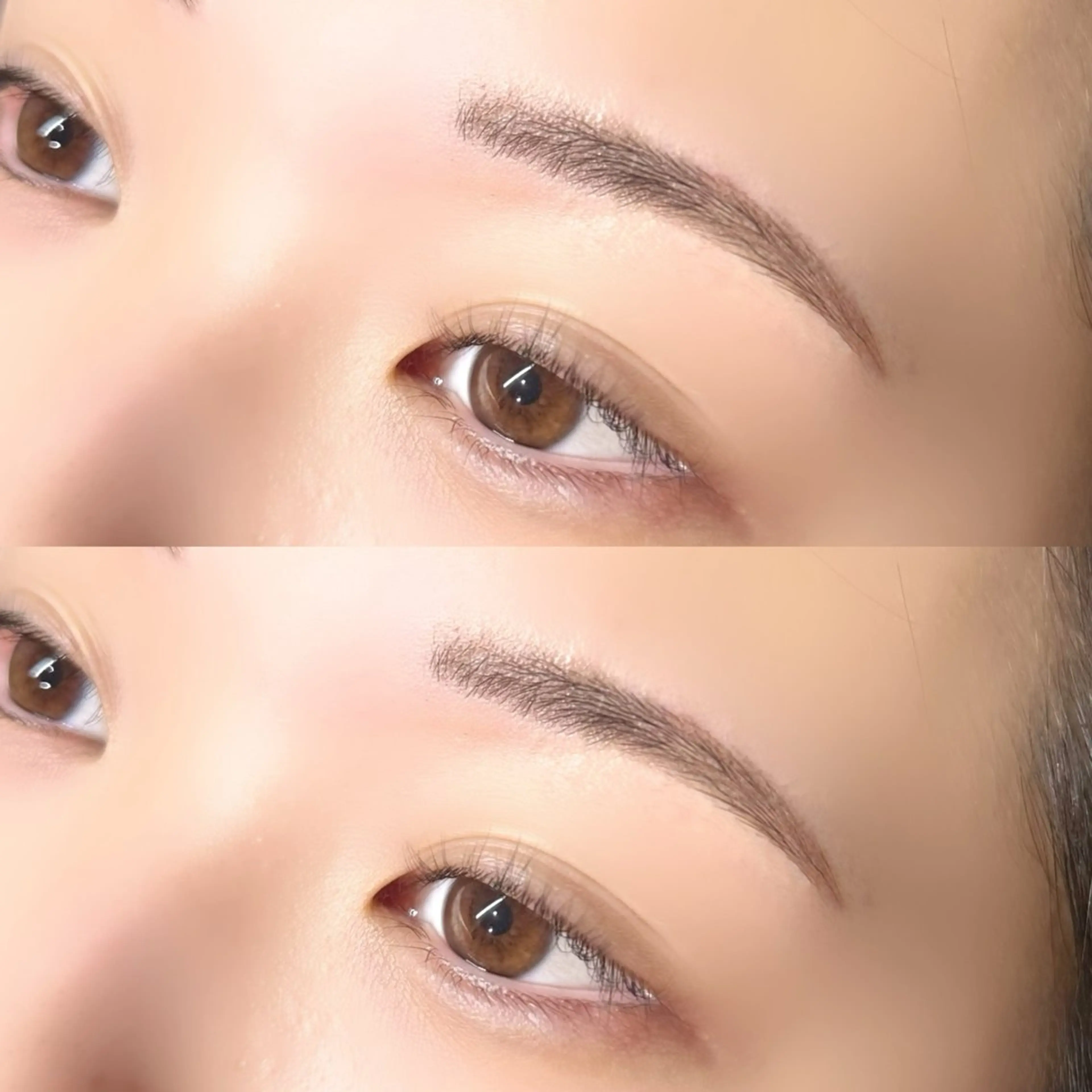 アイブロウ ワックス脱毛 🩰yuri🩰 似合わせ/束感のマツエク・マツパデザイン