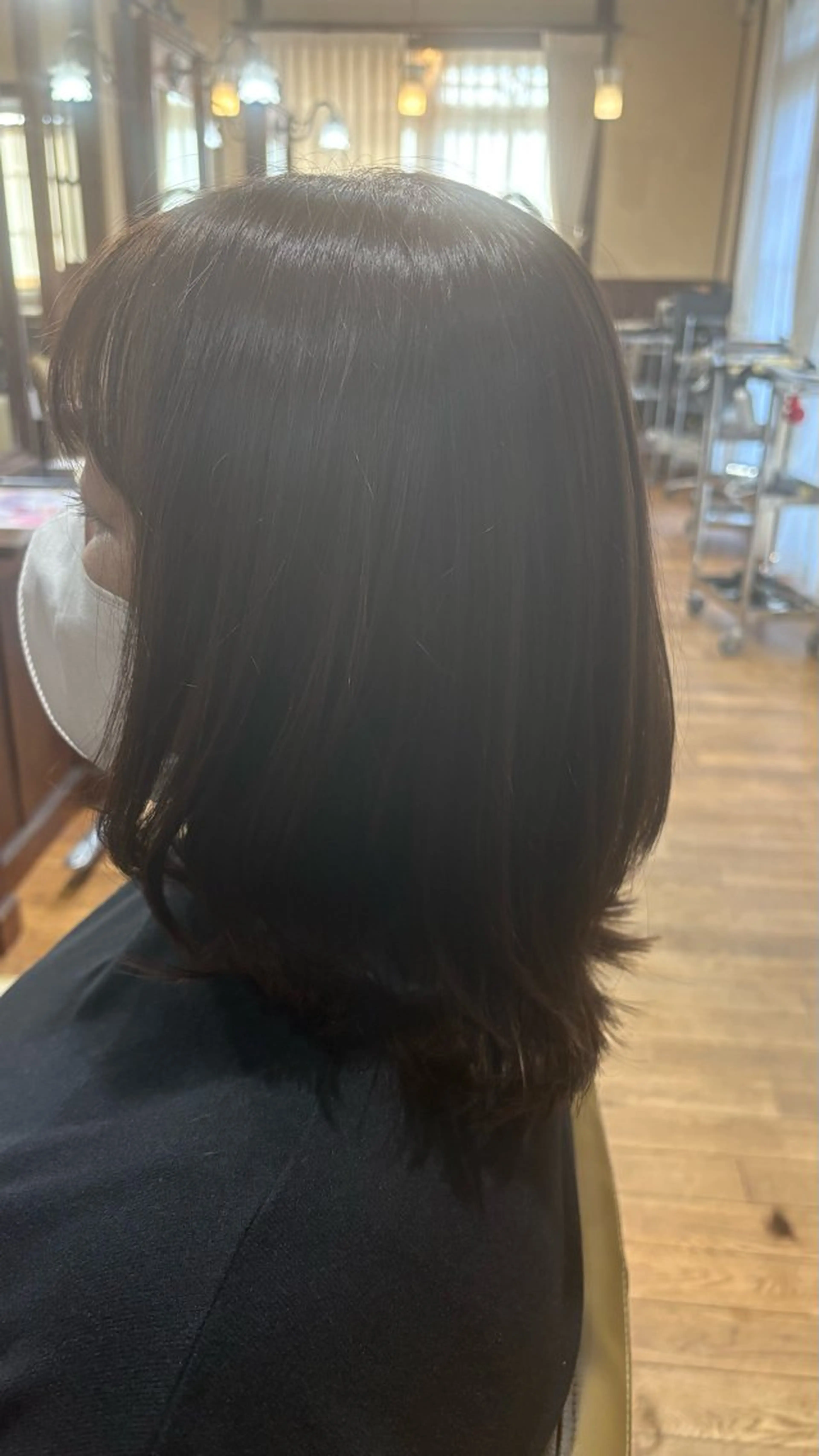 セミロング 中井 葵👀のヘアスタイル