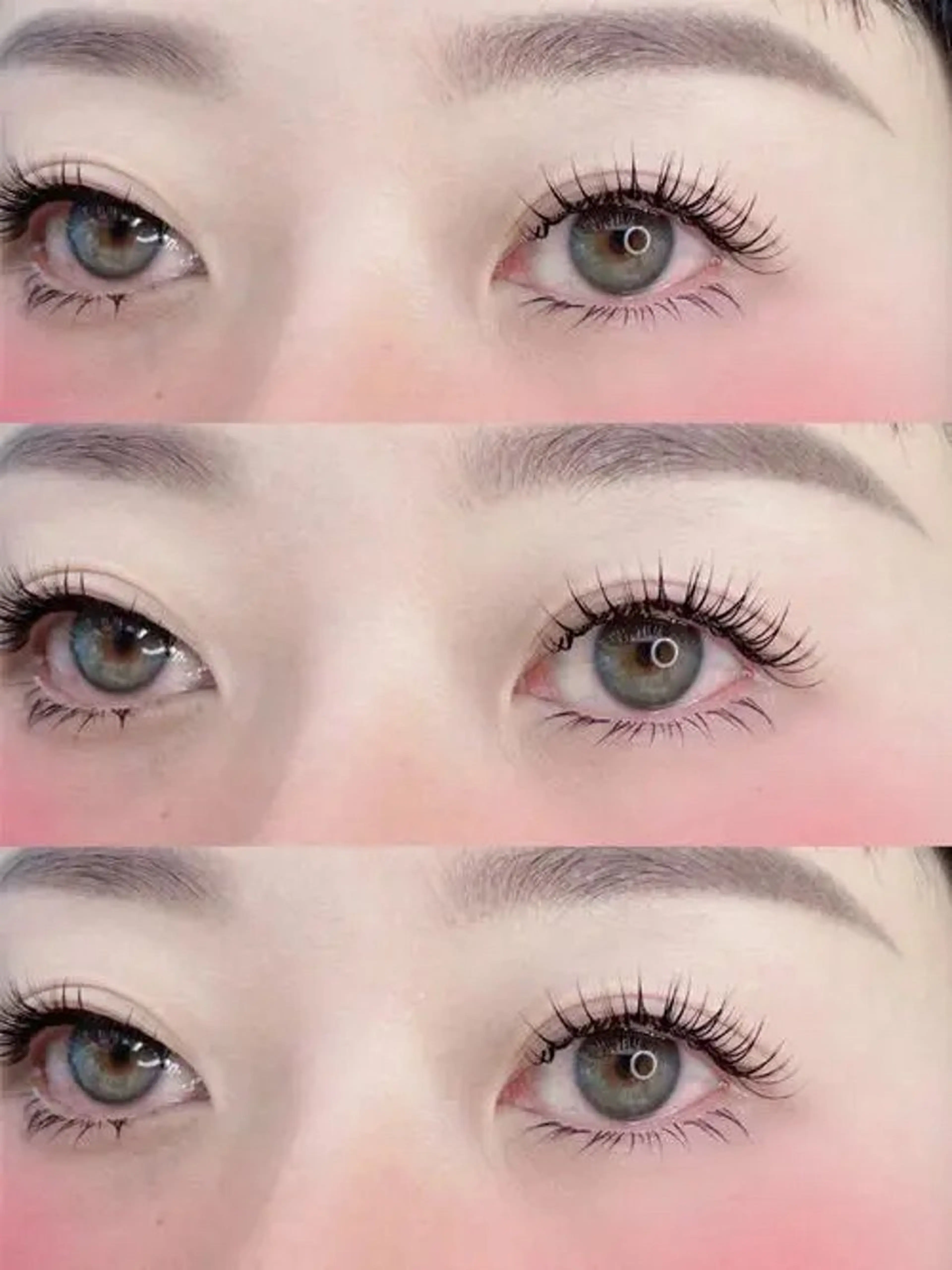 マツエク・マツパ 束感まつ毛 フラットラッシュ 韓国風マツエク マツエク 羽賀 美和のマツエク・マツパデザイン