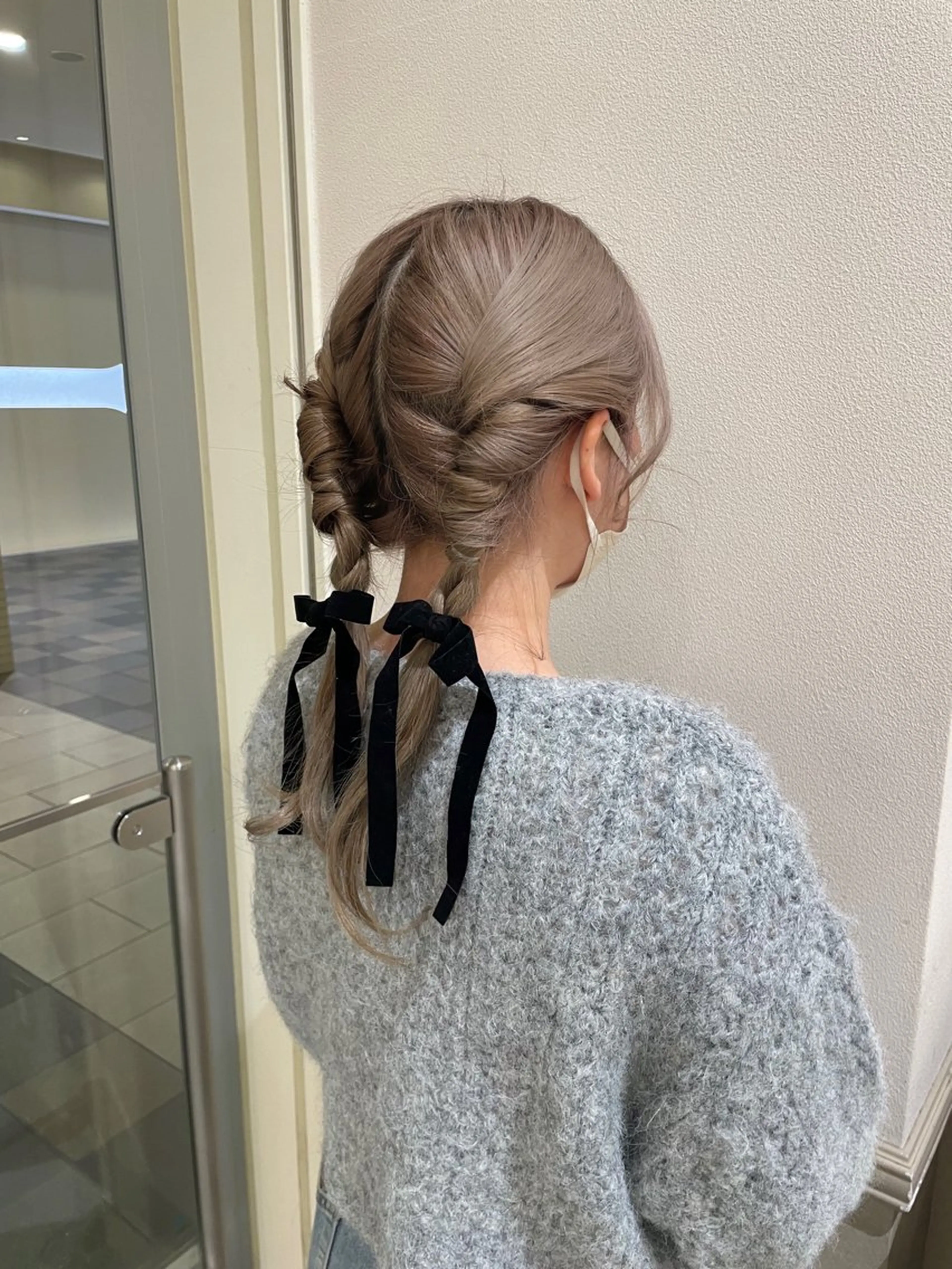 セミロング ヘアカラー KANA🌷 髪質改善のヘアスタイル