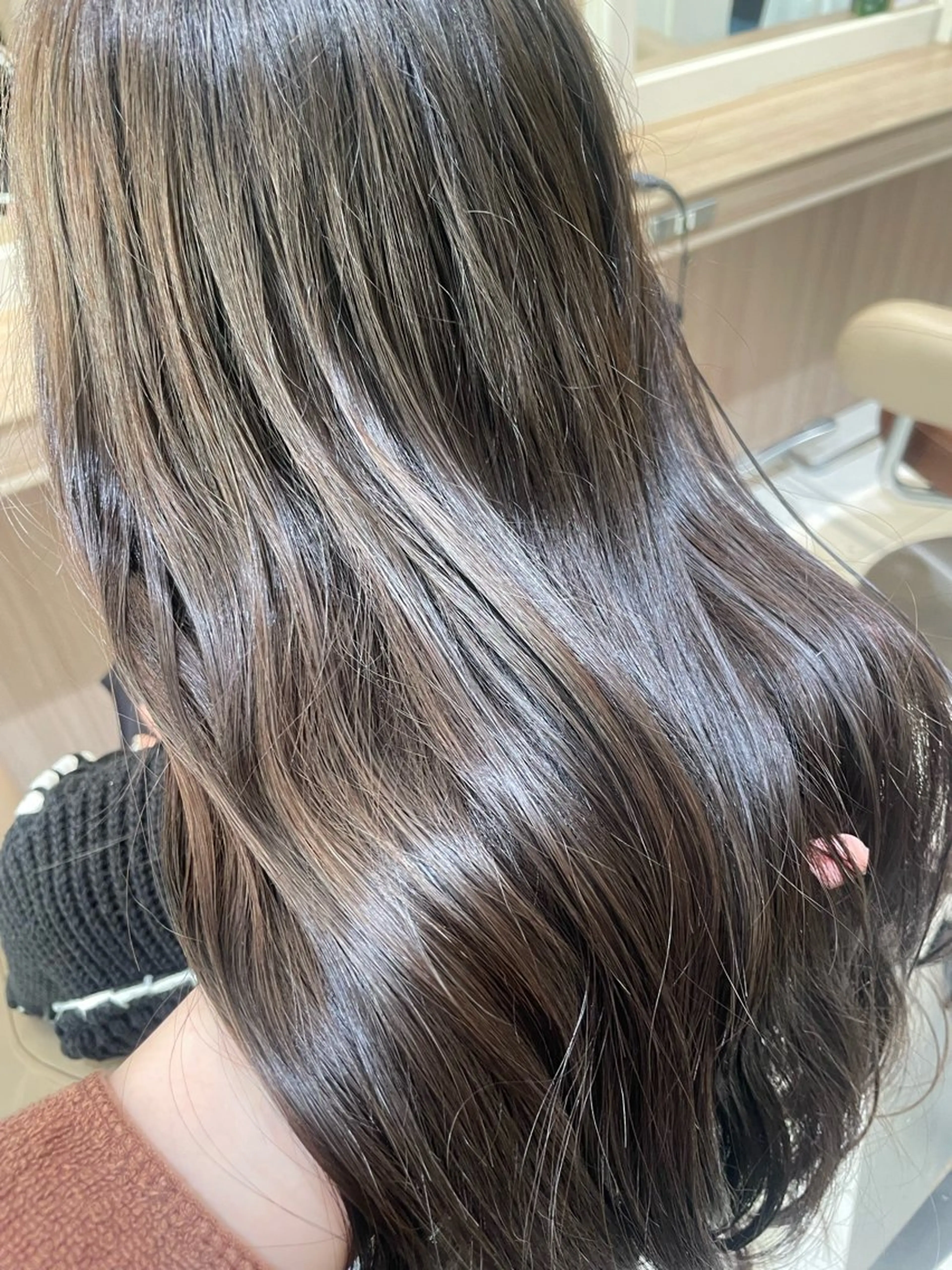 ロング カラー ヘアアレンジ カット ヘアカラー トリートメント 韓国ヘアメイク🎀/ 縮毛矯正✨山本媛香のヘアスタイル