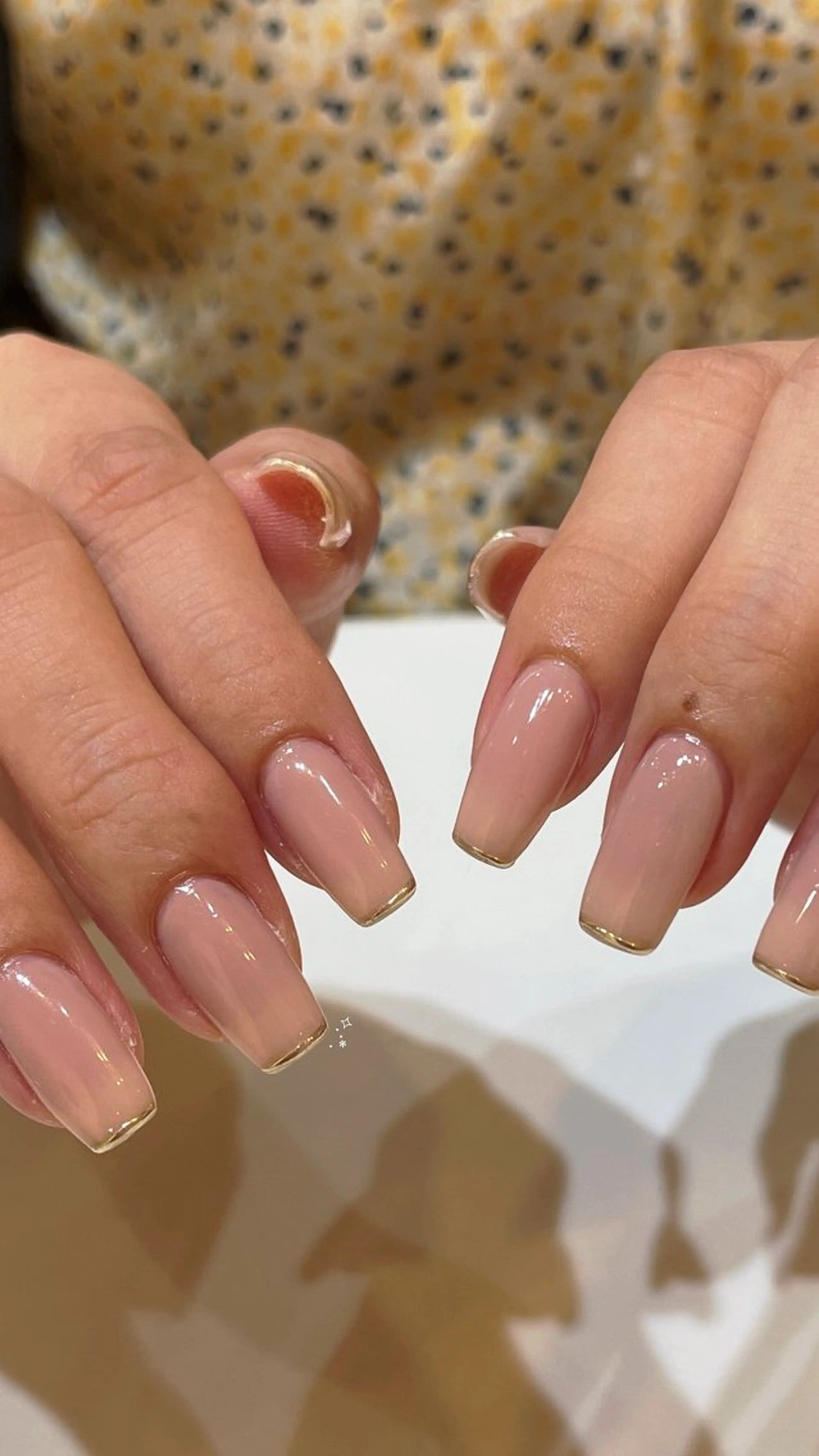 ネイル アートネイル ミラーネイル シンプルネイル otao yuriのネイルデザイン