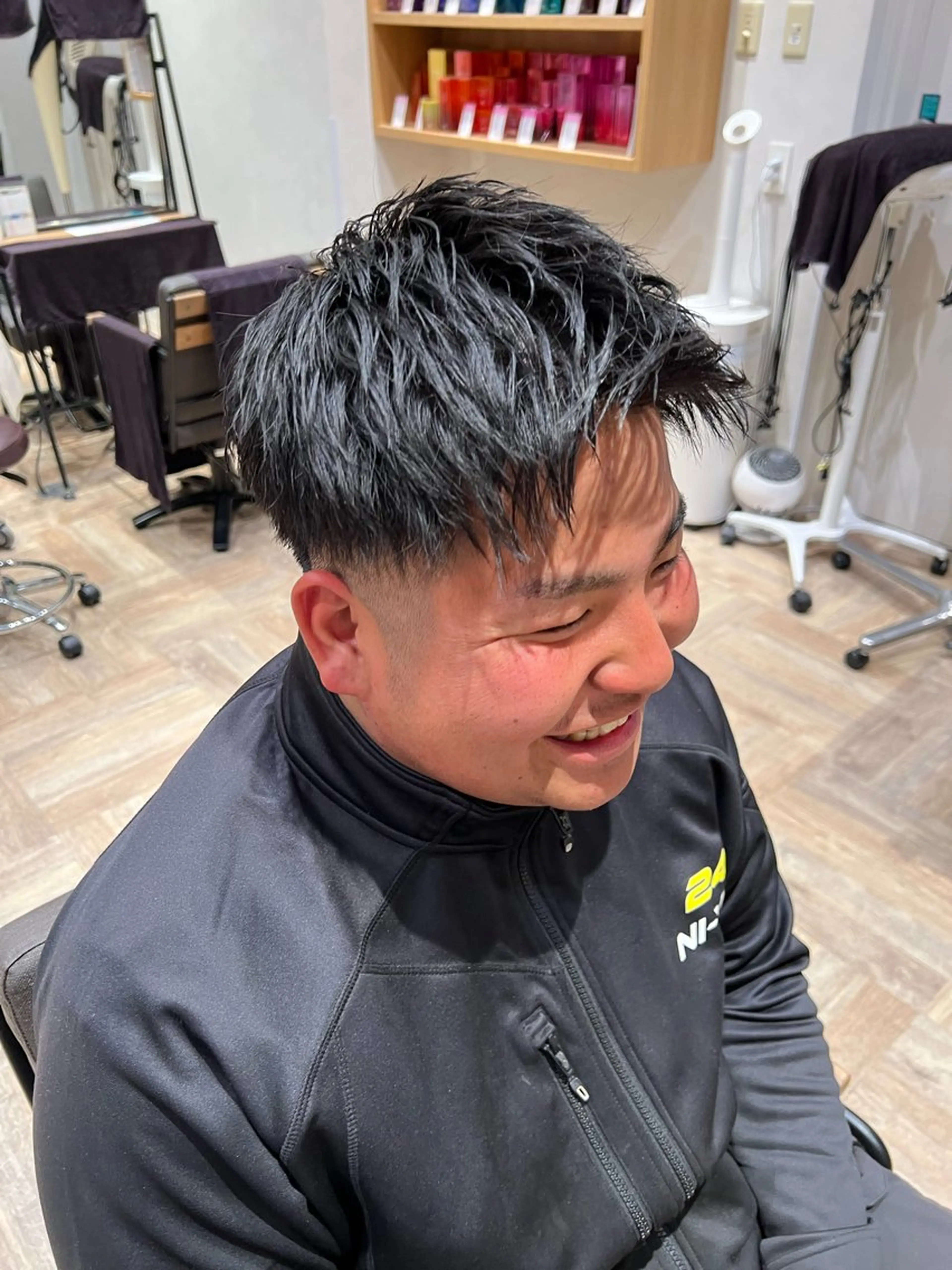 メンズ AVANCE. 玉置日向我のヘアスタイル