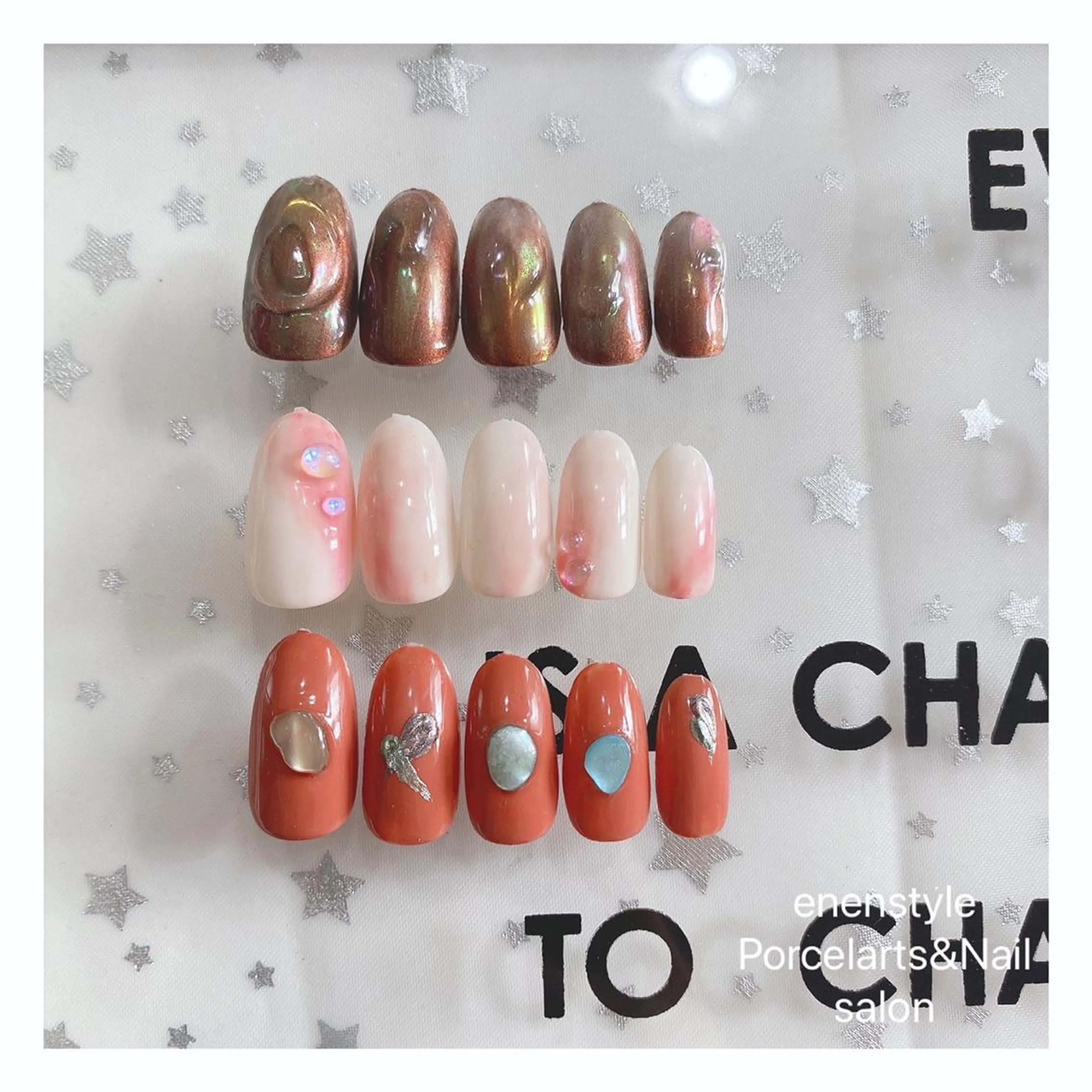 ミディアム ネイル 👑enen style👑のネイルデザイン