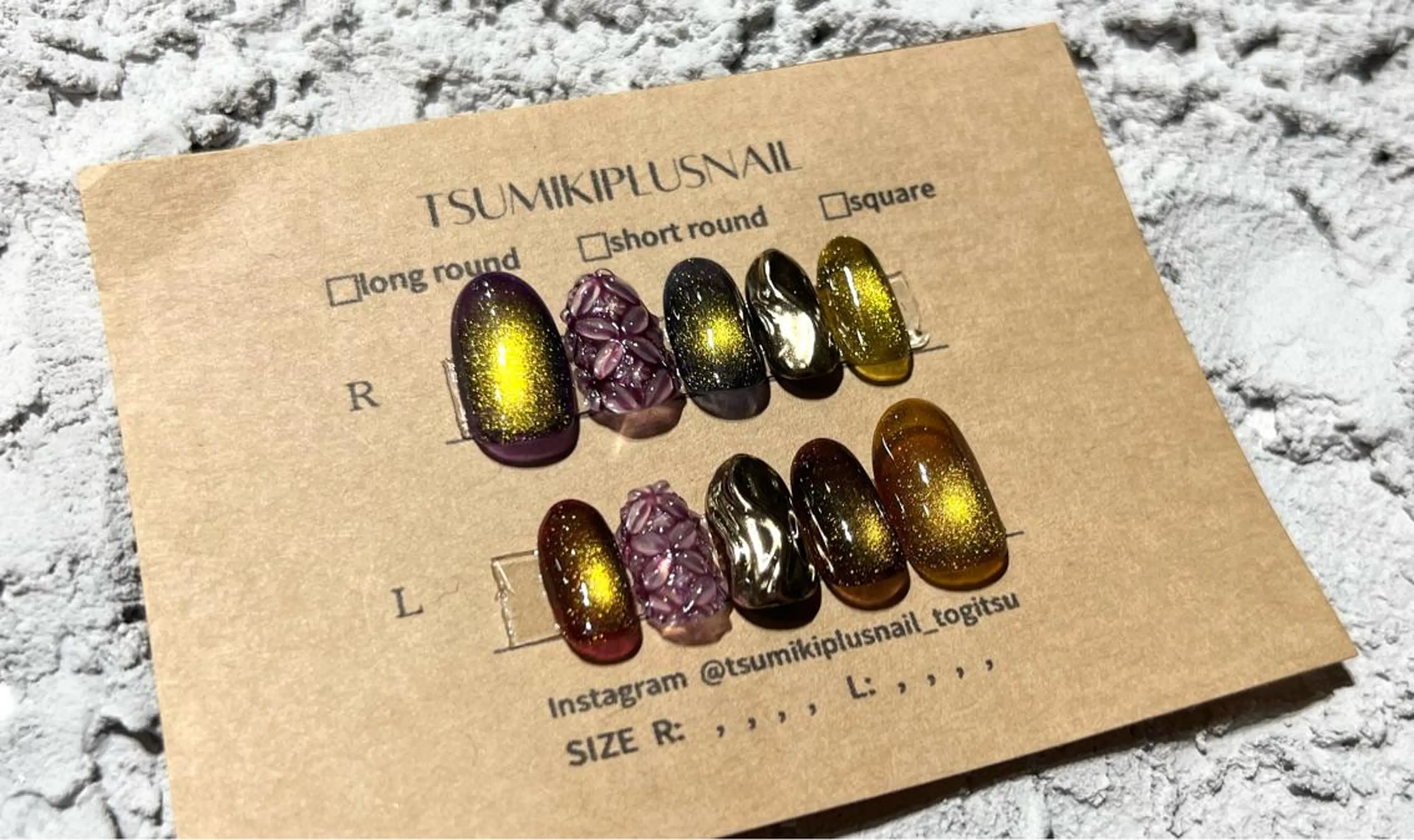 ネイル Gatto所属・Gatto(ガット) ヤマモトのネイルデザイン