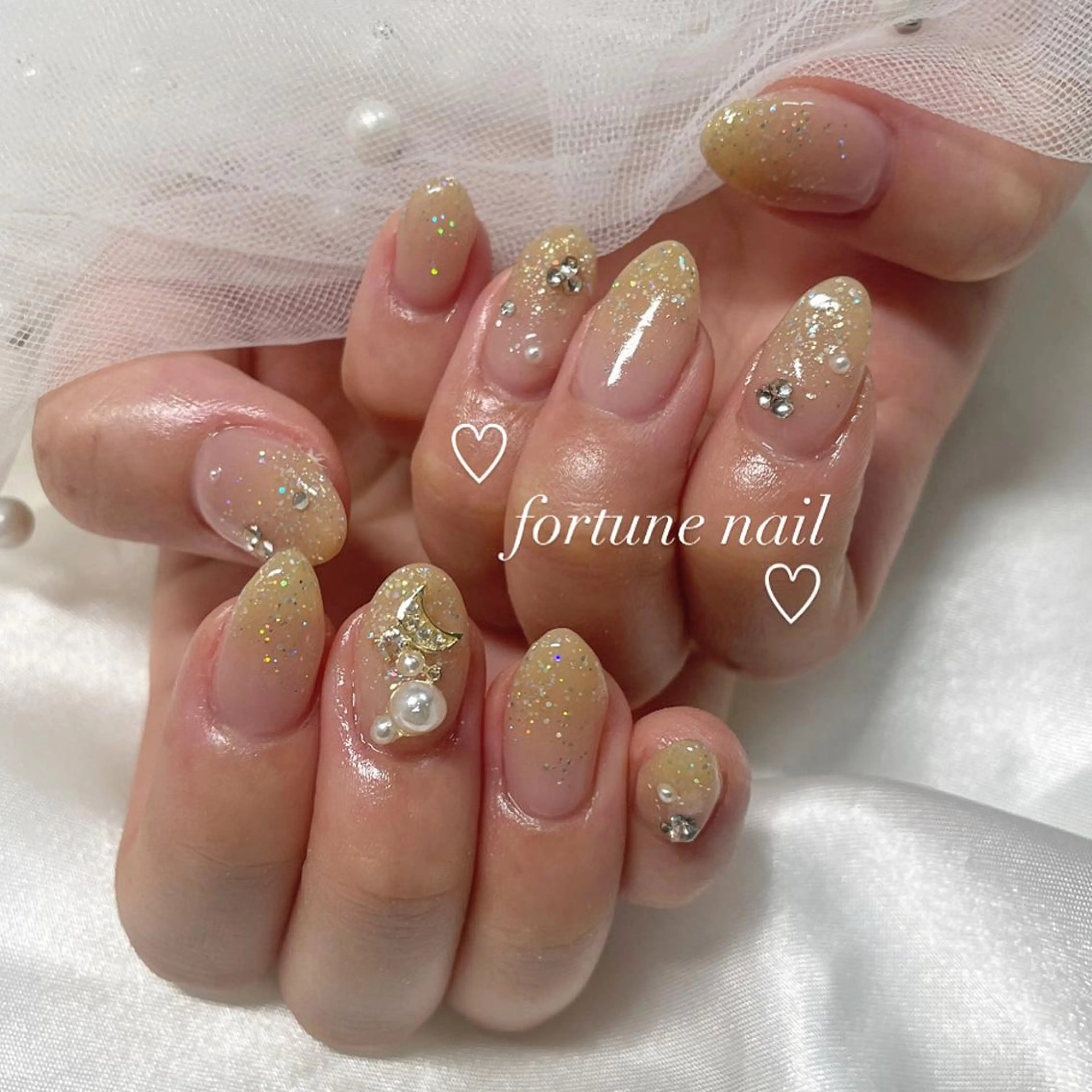 ネイル ピンク 黄色 ハンドネイル ☆saori ☆のネイルデザイン