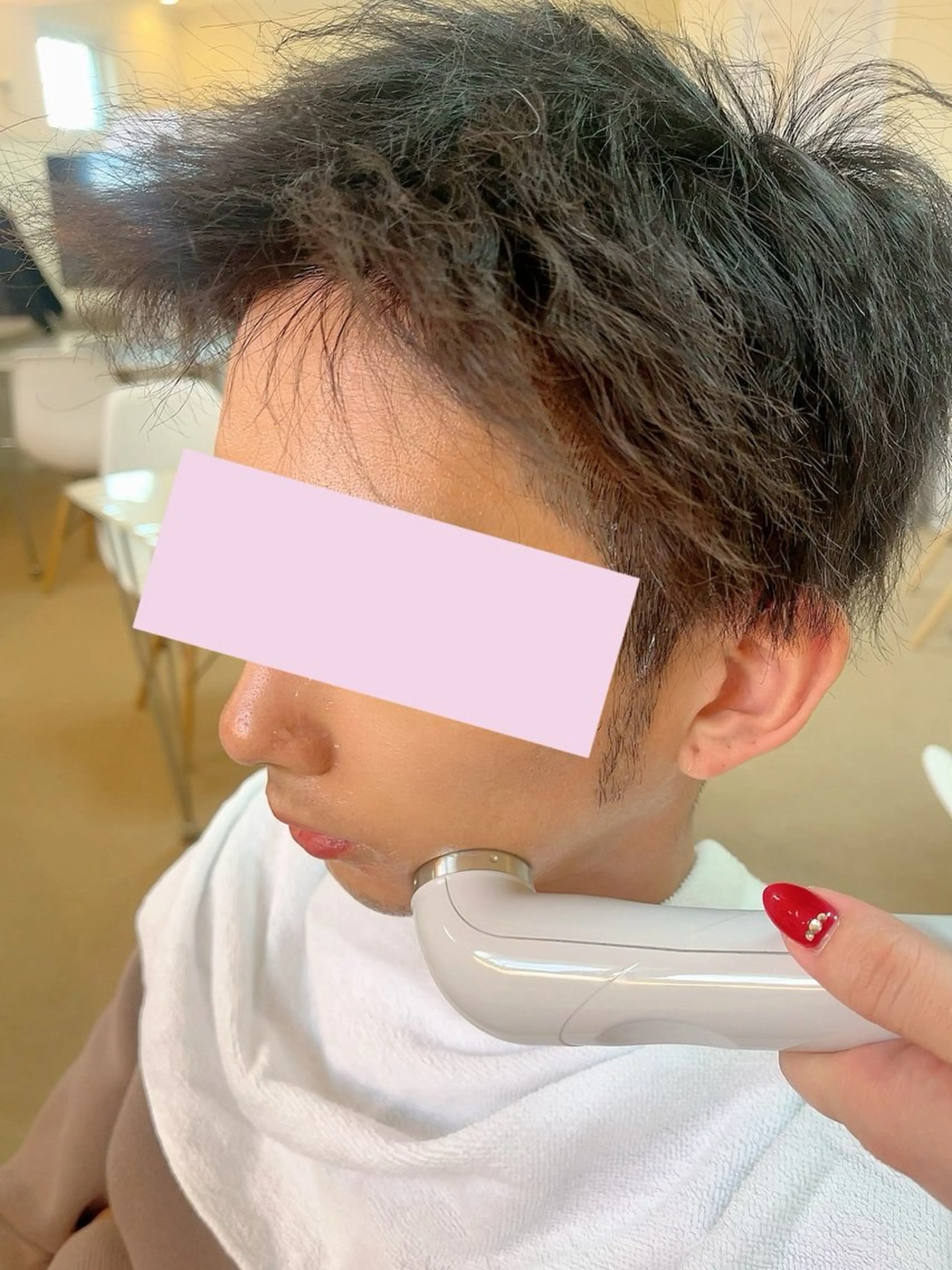 透明感に驚き！人気の超音波エステ(お悩みに合わせたスペシャルトリートメントパック付き)の写真