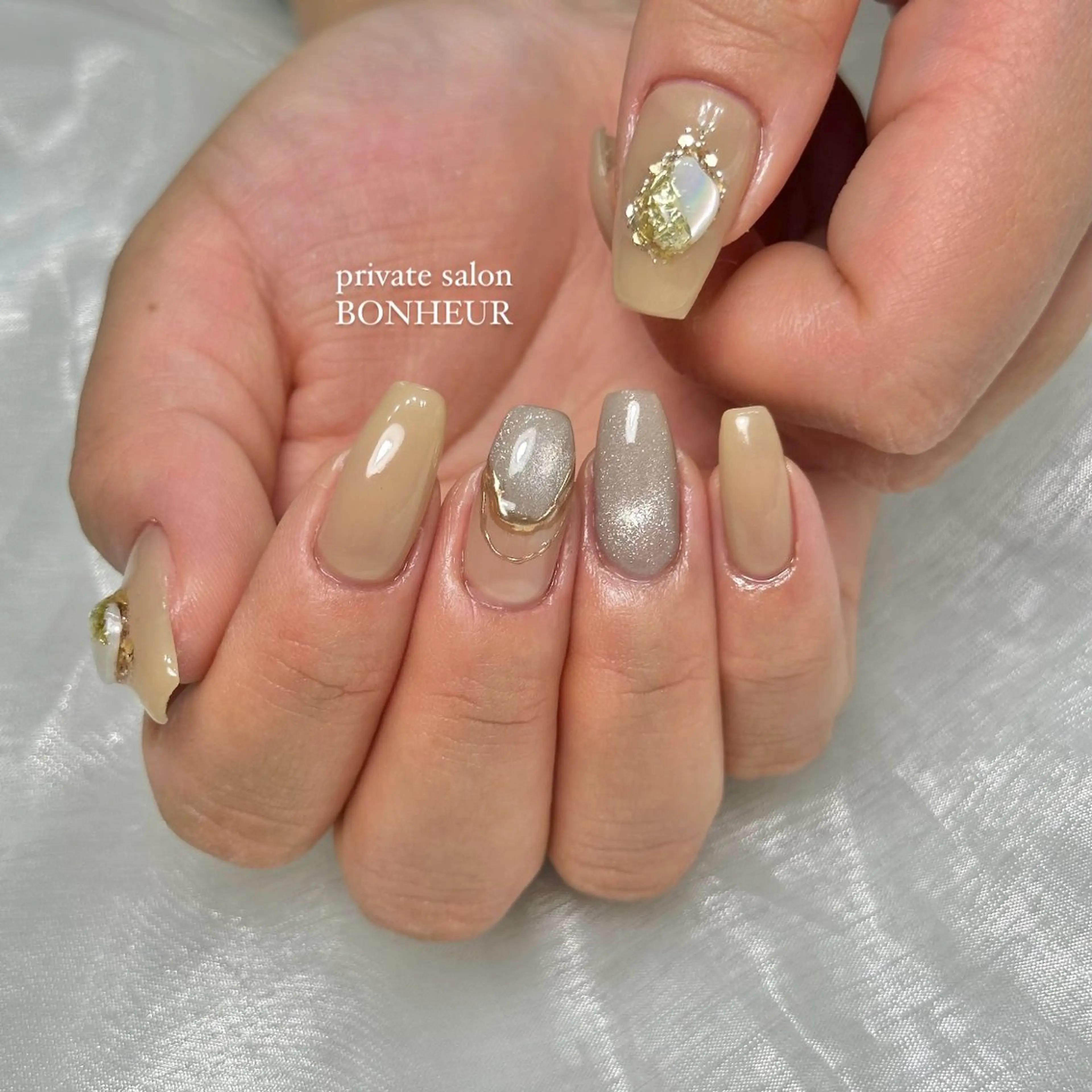 ネイル ハンドネイル BONHEUR Annaのネイルデザイン