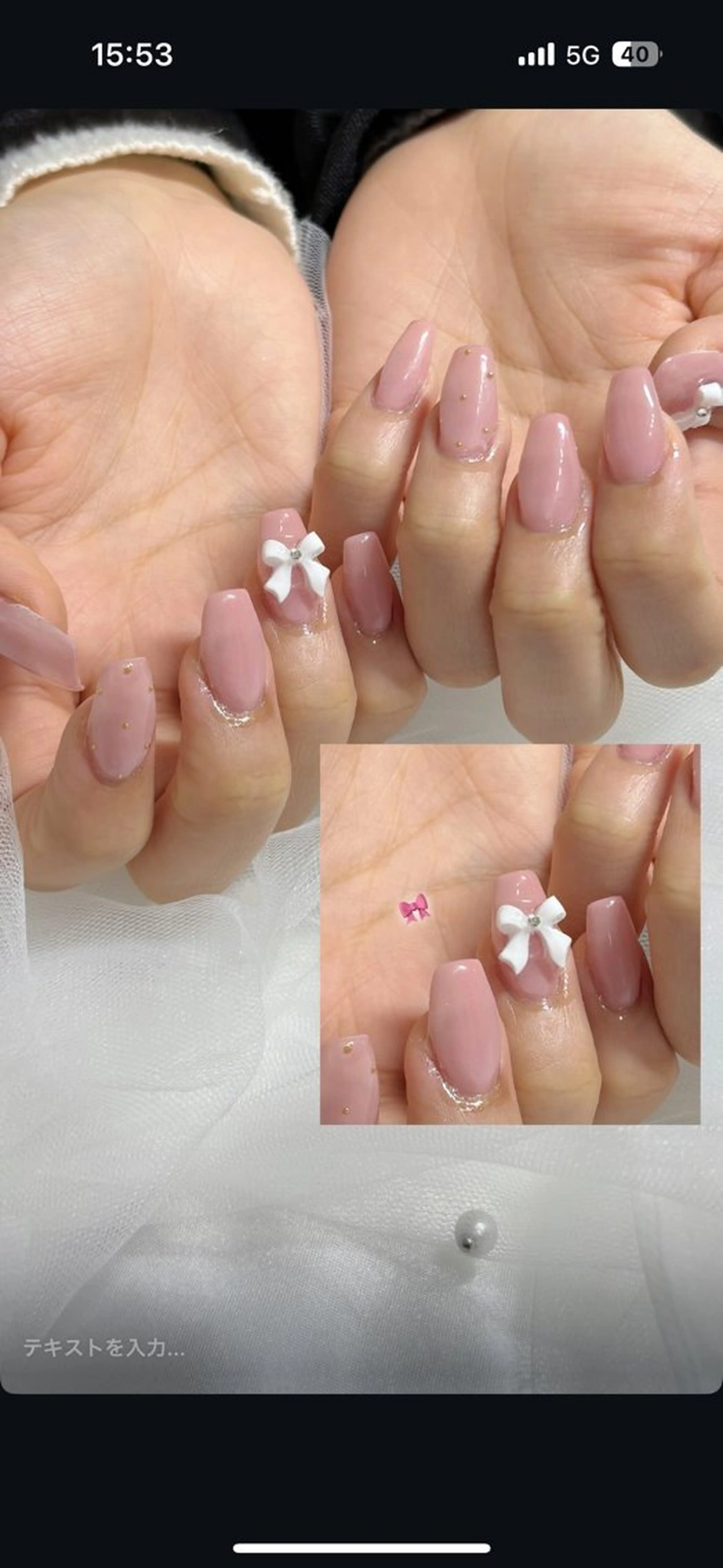 ネイル ハンドネイル 𝓇𝒶𝓃𝒶𝓃 𝓃𝒶𝒾𝓁のネイルデザイン