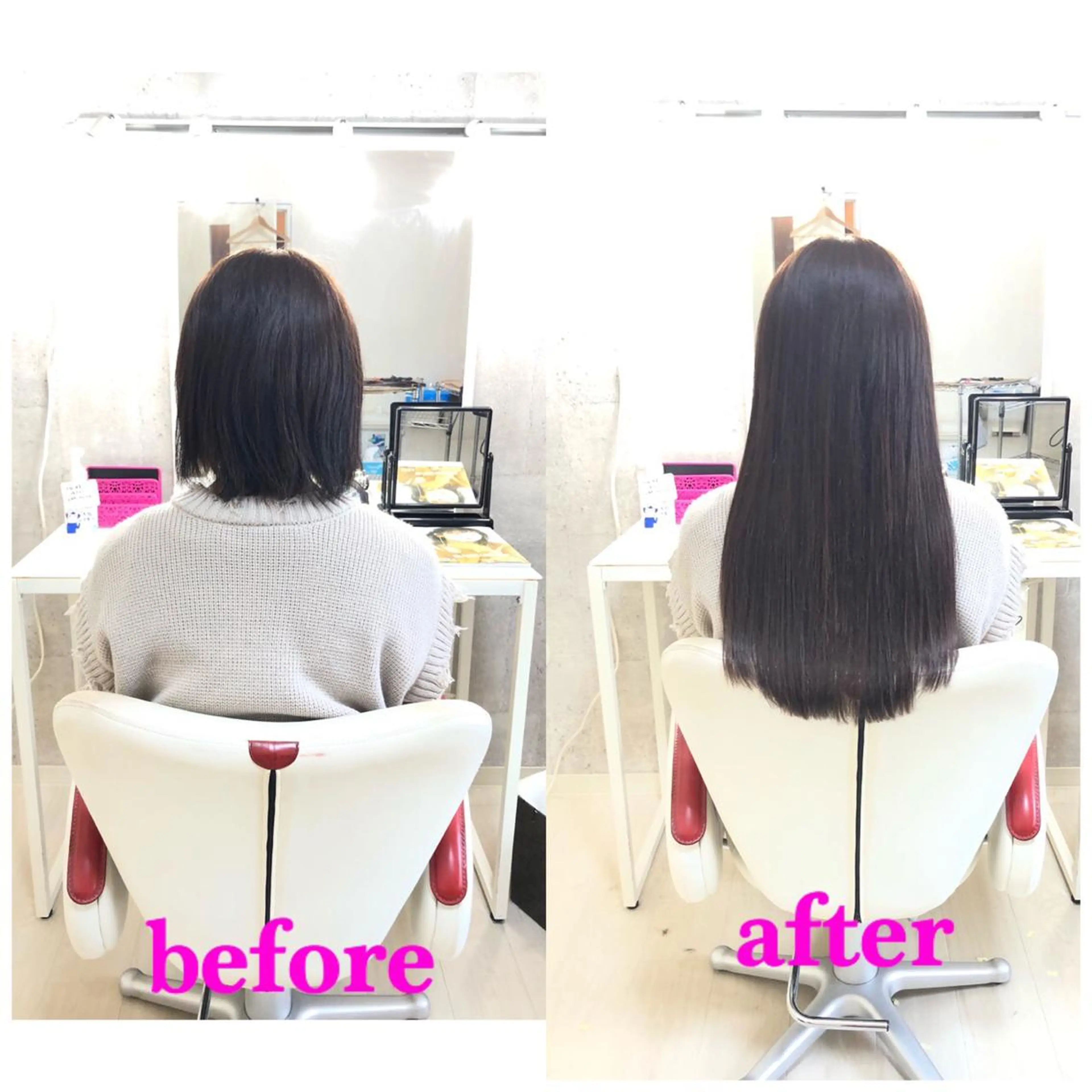 ロング エクステ ドレスアップ心斎橋店所属・🌸ドレスアップ 心斎橋店🌸のヘアスタイル