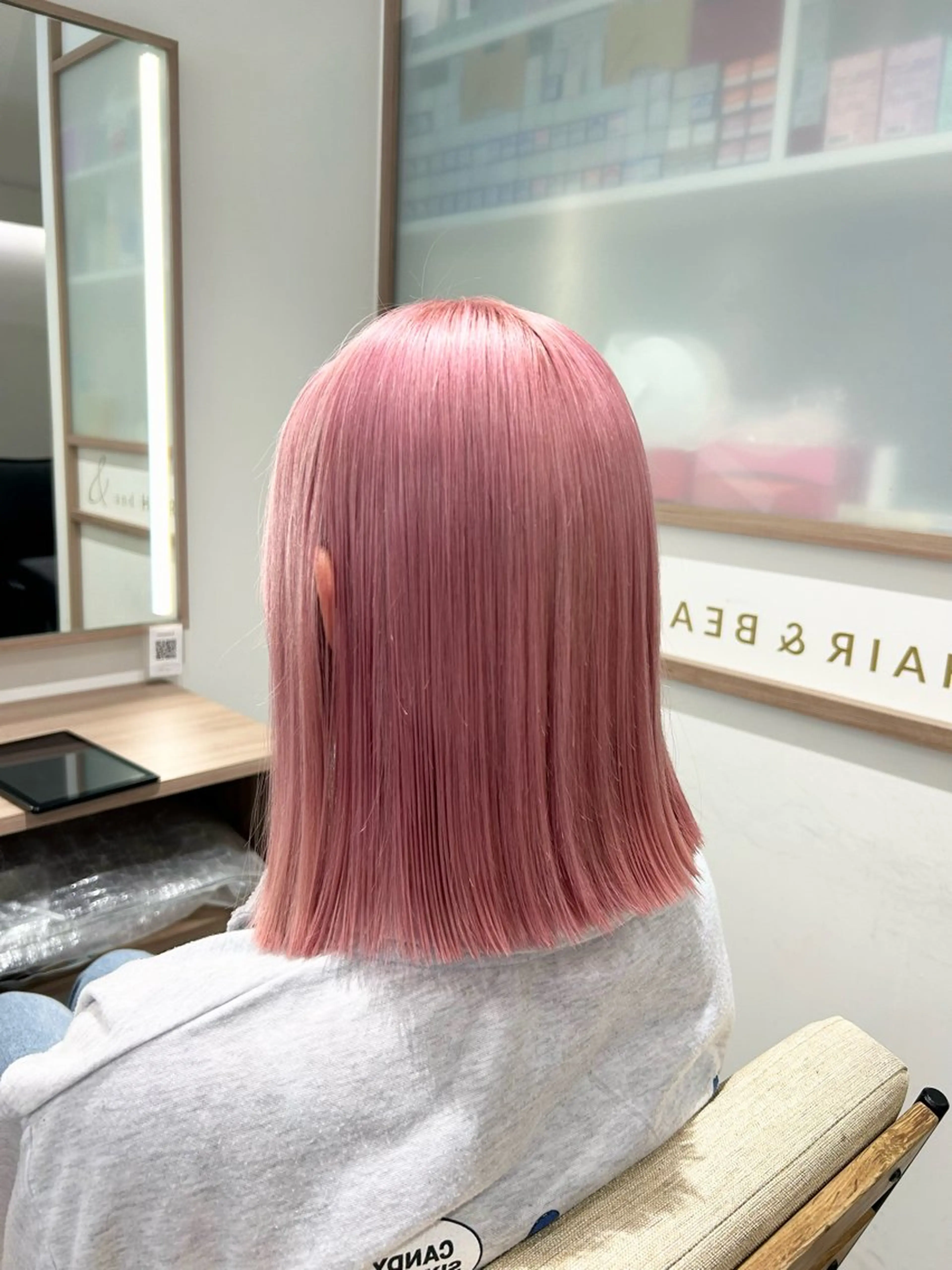 ミディアム カラー カット ヘアカラー 🎀透明感カラー🎀 mikaのヘアスタイル