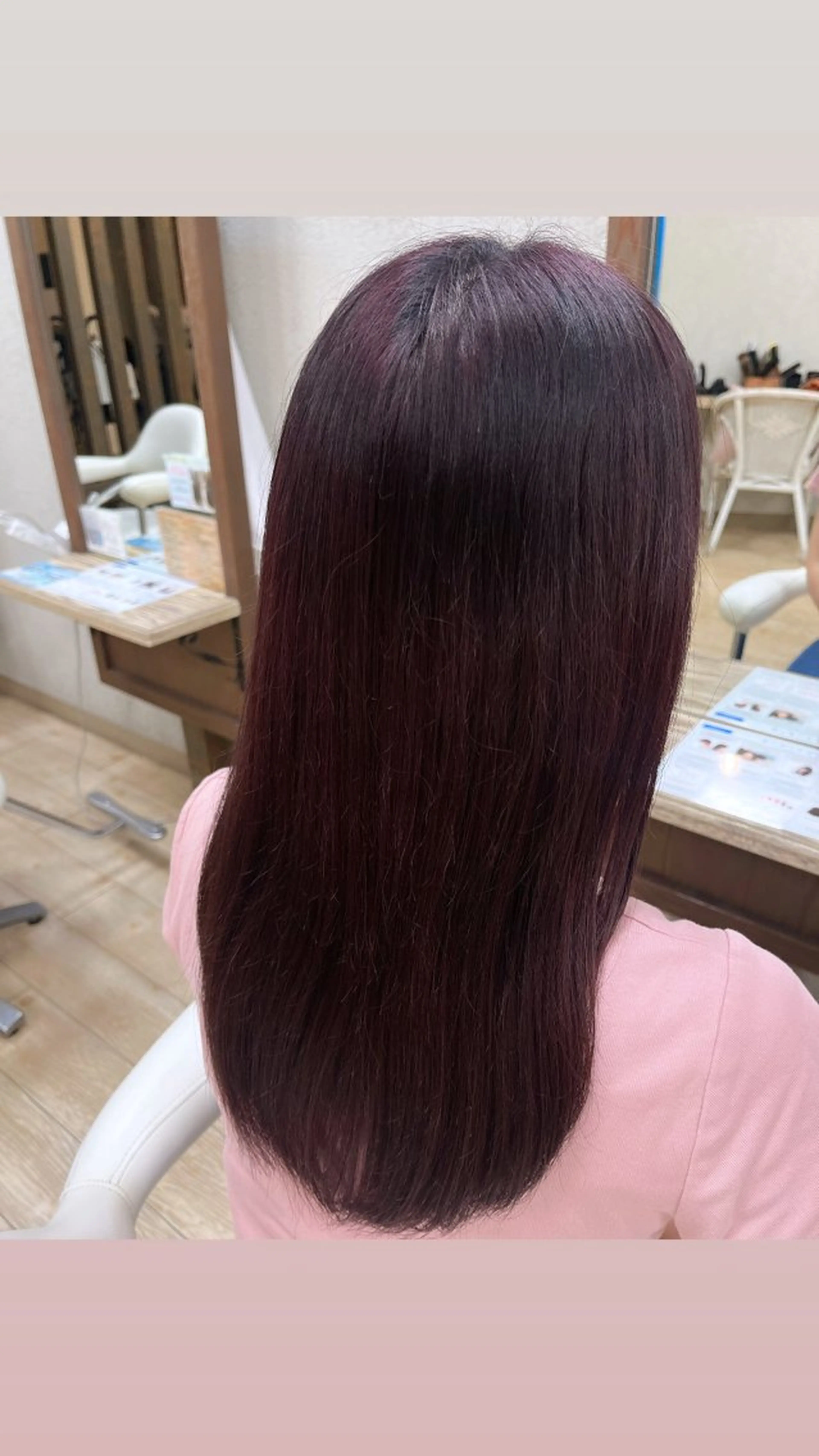 カラー 吉元 結衣佳のヘアスタイル