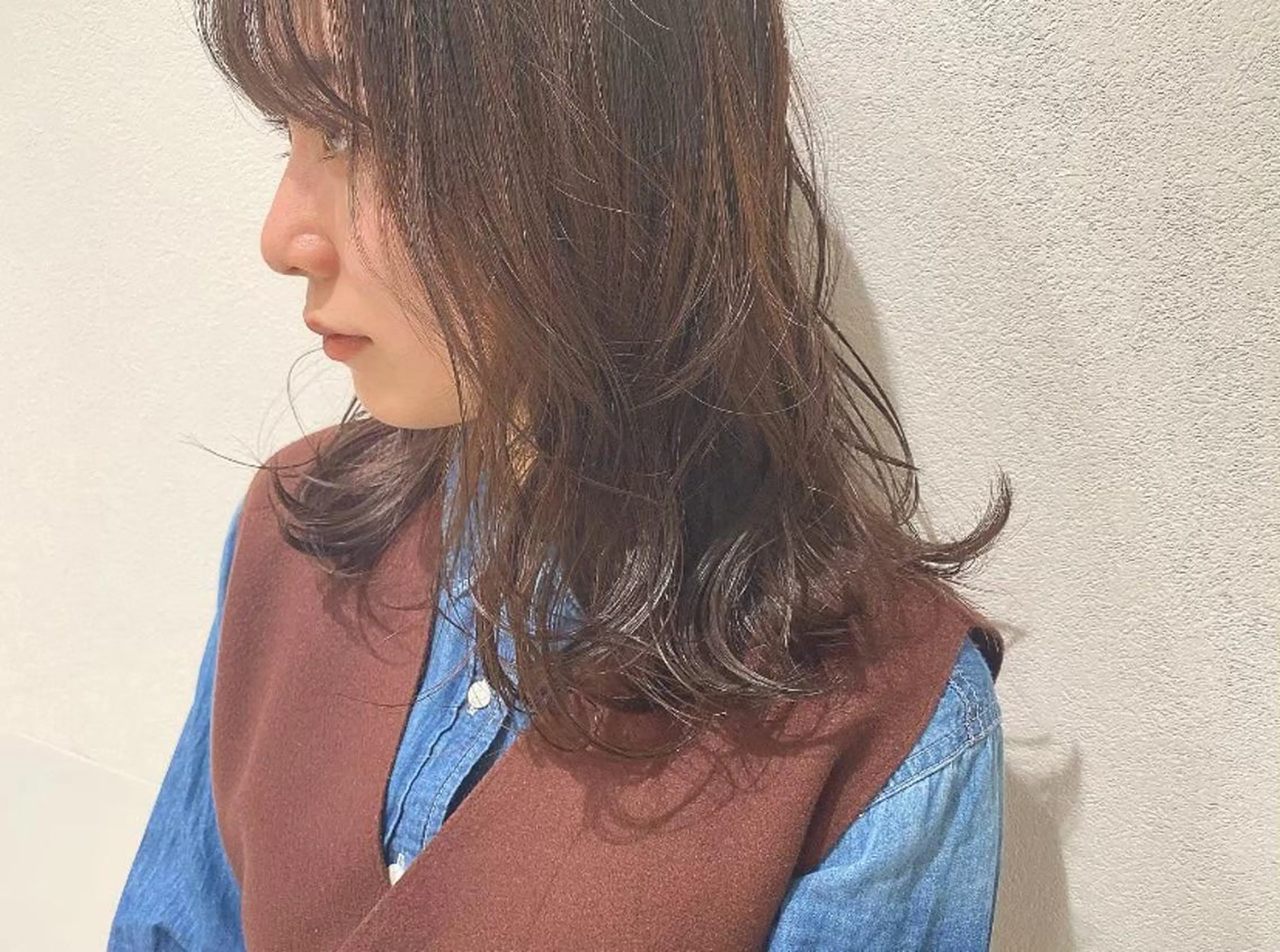 ミディアム 宮城 汐里のヘアスタイル