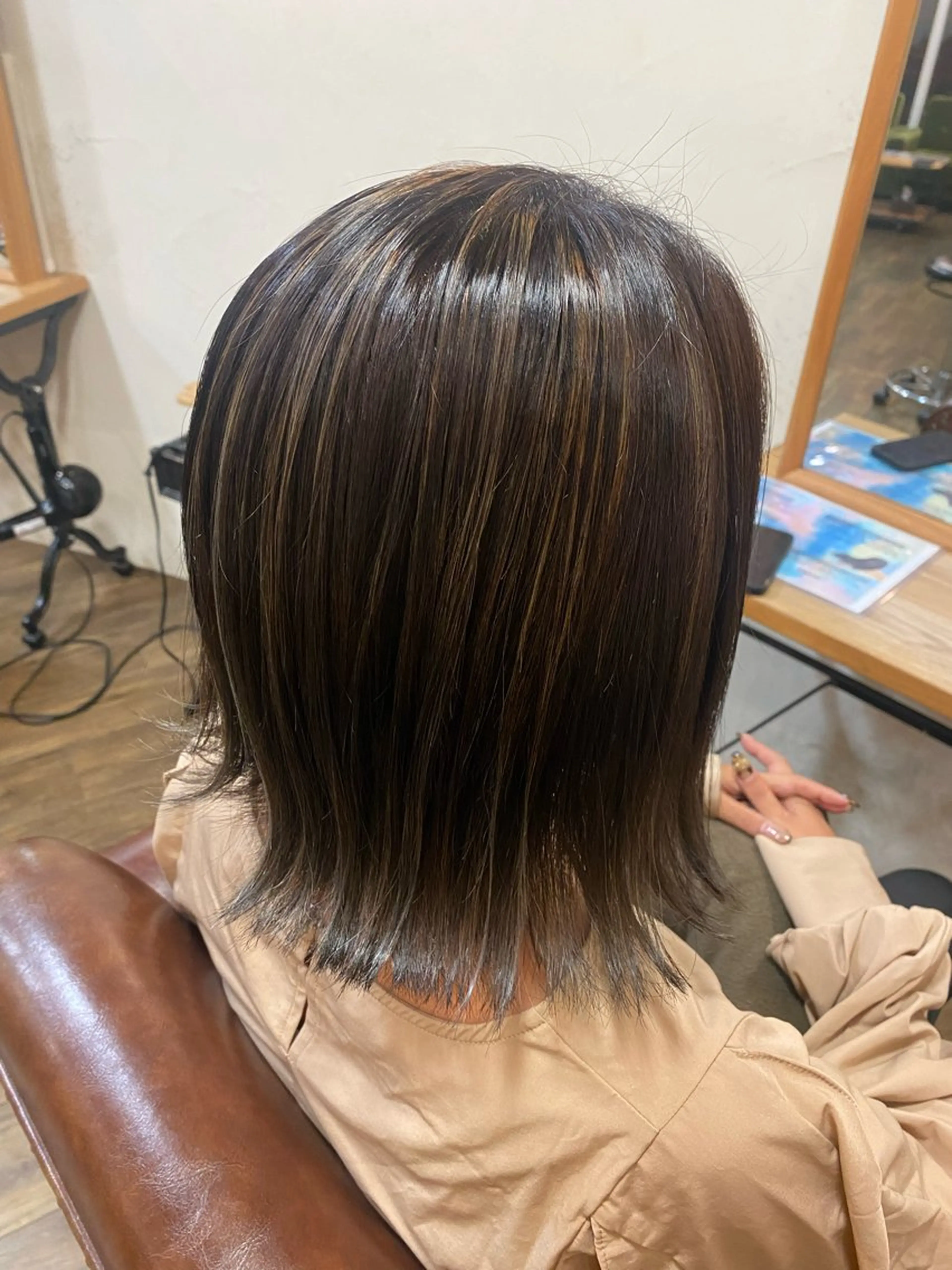 ショート ARLE所属・牧 藍歌のヘアスタイル