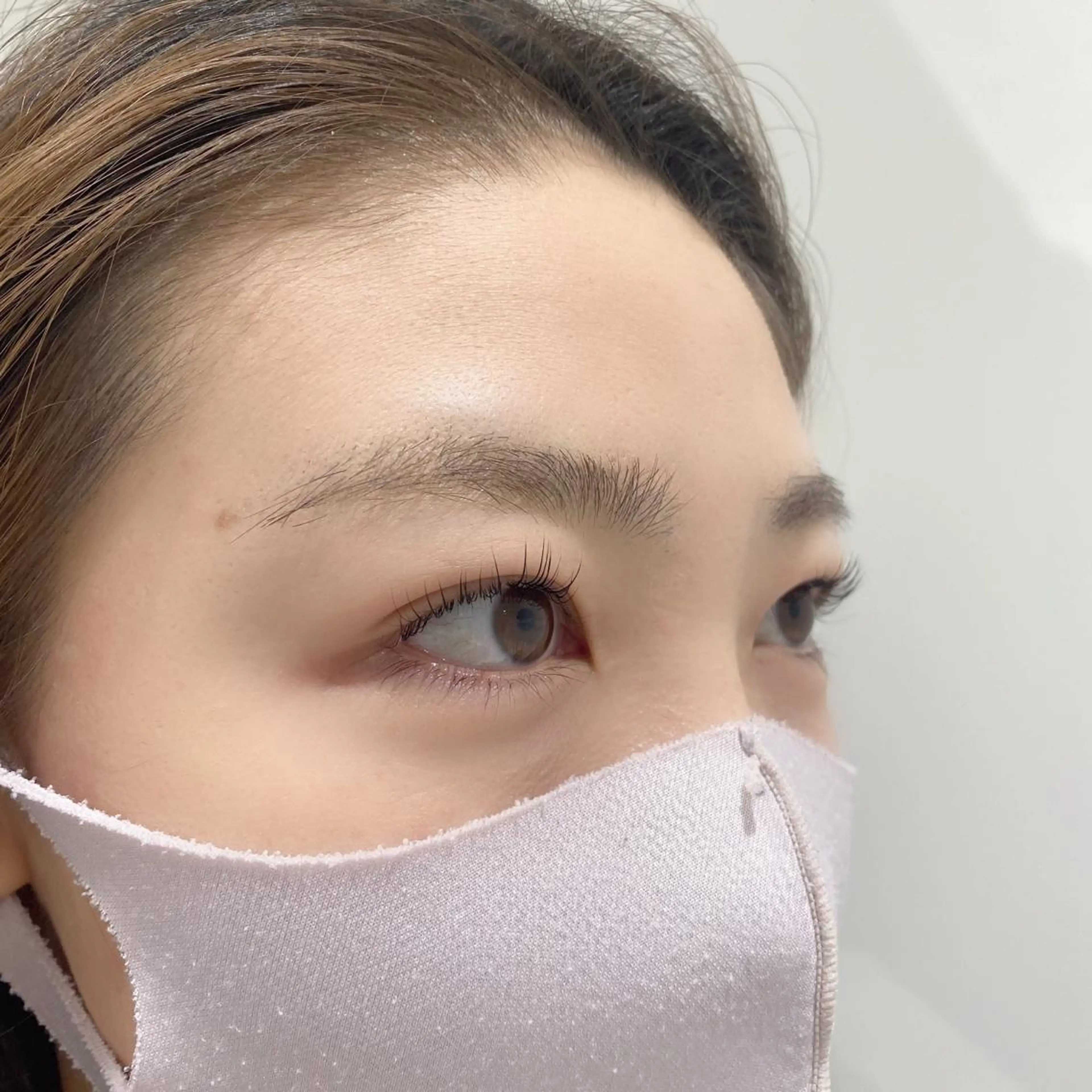 マツエク・マツパ パリジェンヌラッシュリフト マツパ 艶カラー/韓国風ヘア 🩵shioneのヘアスタイル