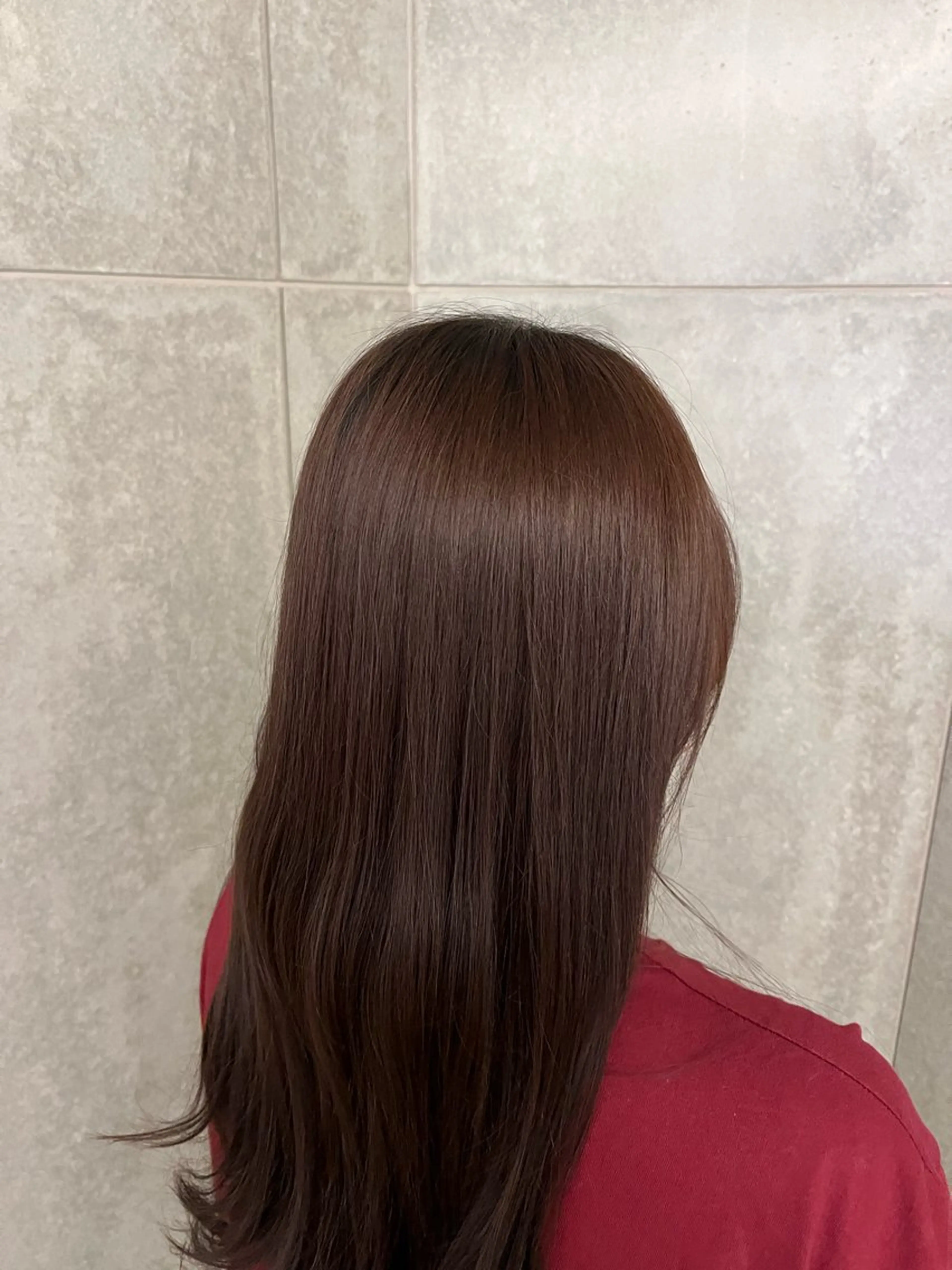 ロング 須山 漱斗のヘアスタイル