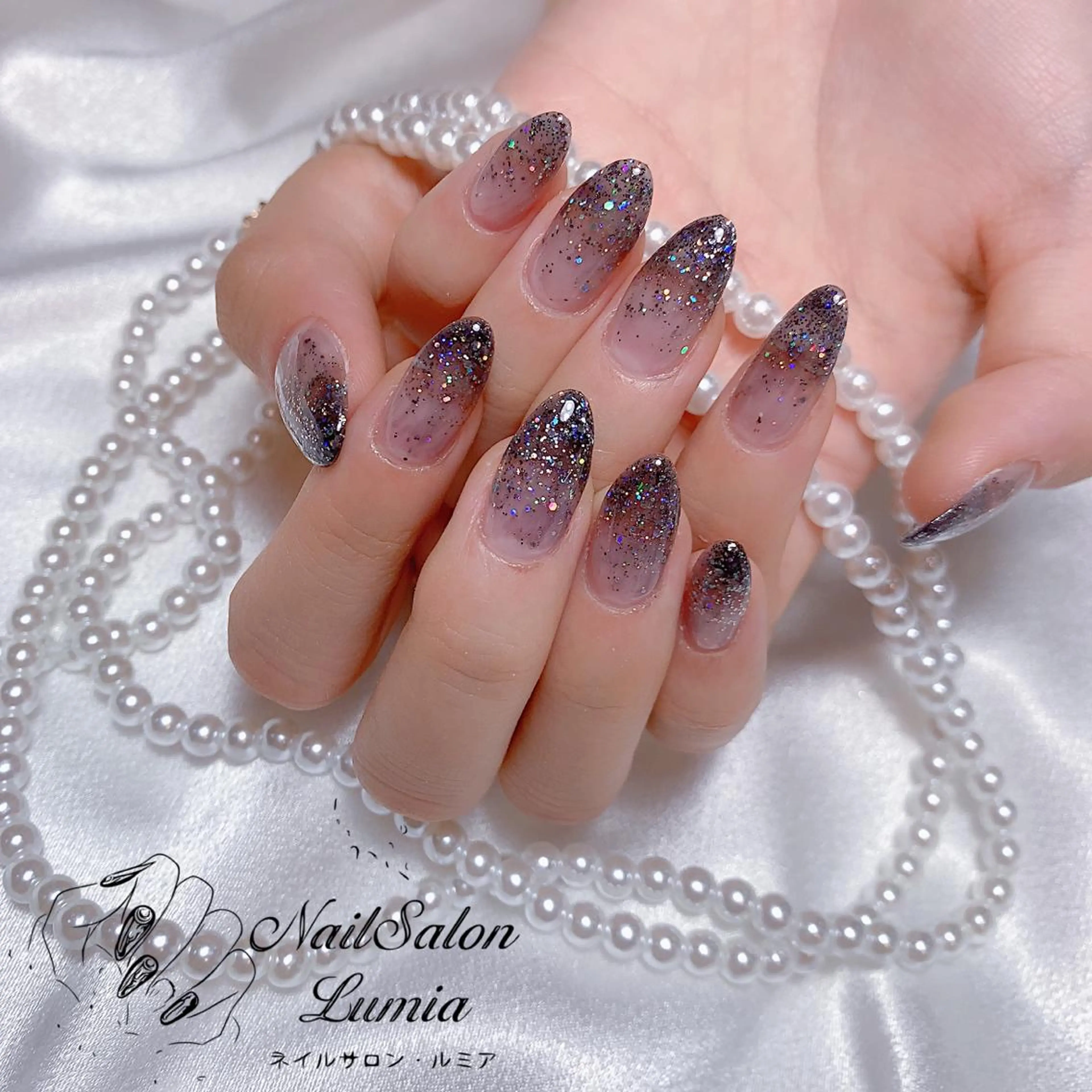 ネイル ハンドネイル ネイルサロン ルミア Lumia 店長のネイルデザイン