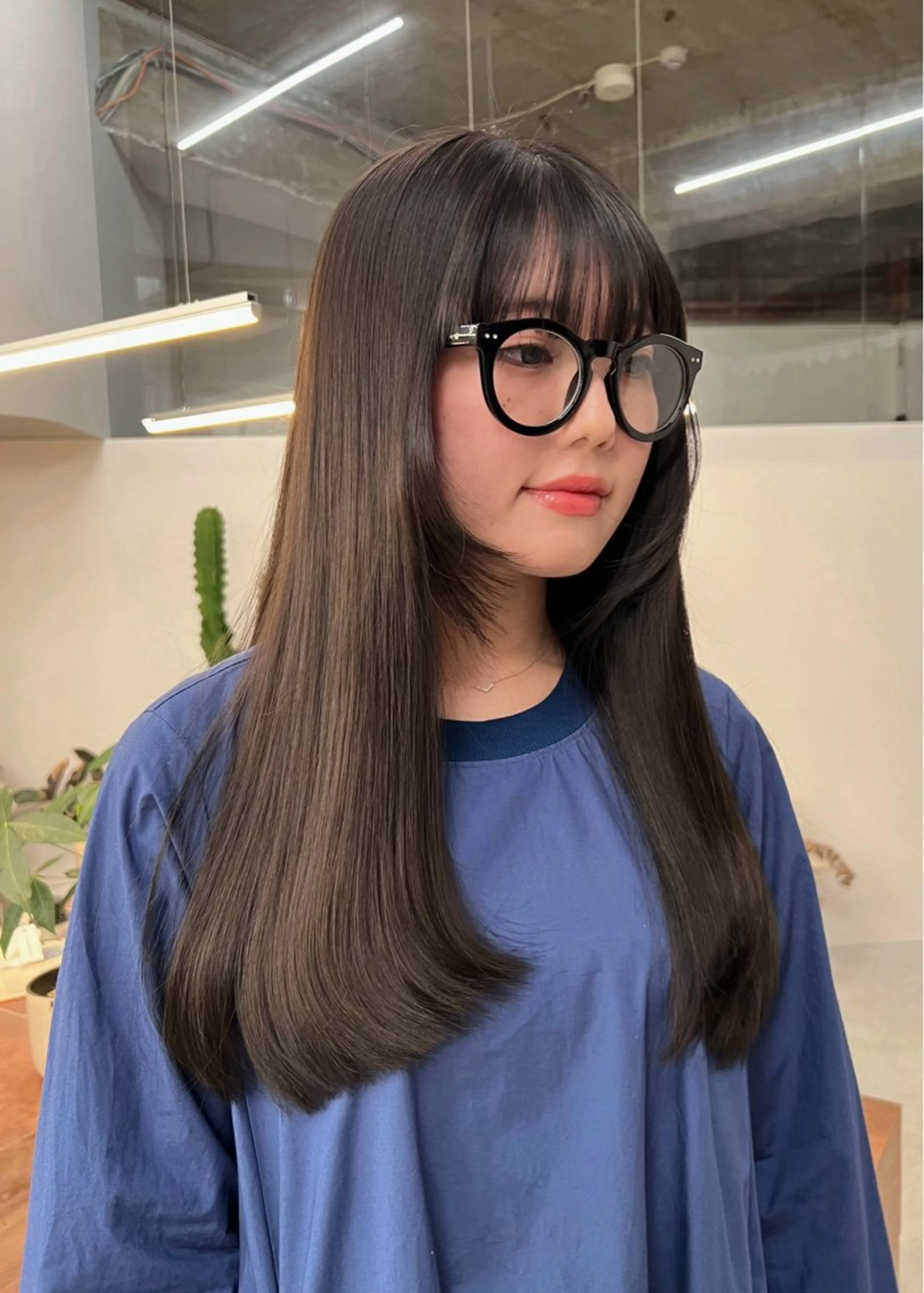 カラー ヘアカラー the hinc所属・miyu /大阪 /レイヤーカットのヘアスタイル