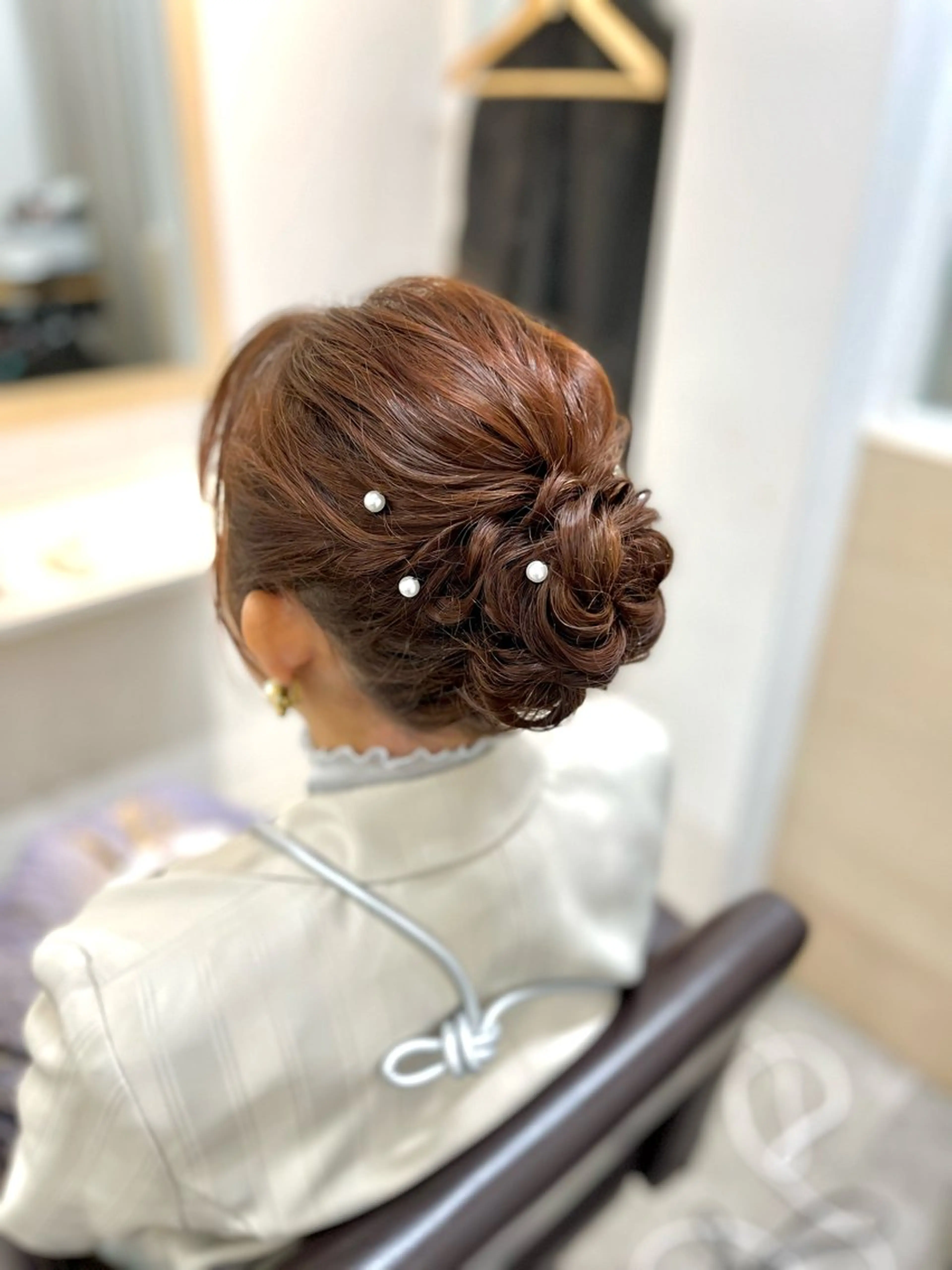 ヘアアレンジ 似合わせヘアメイク 💐オダギリチアキのヘアスタイル