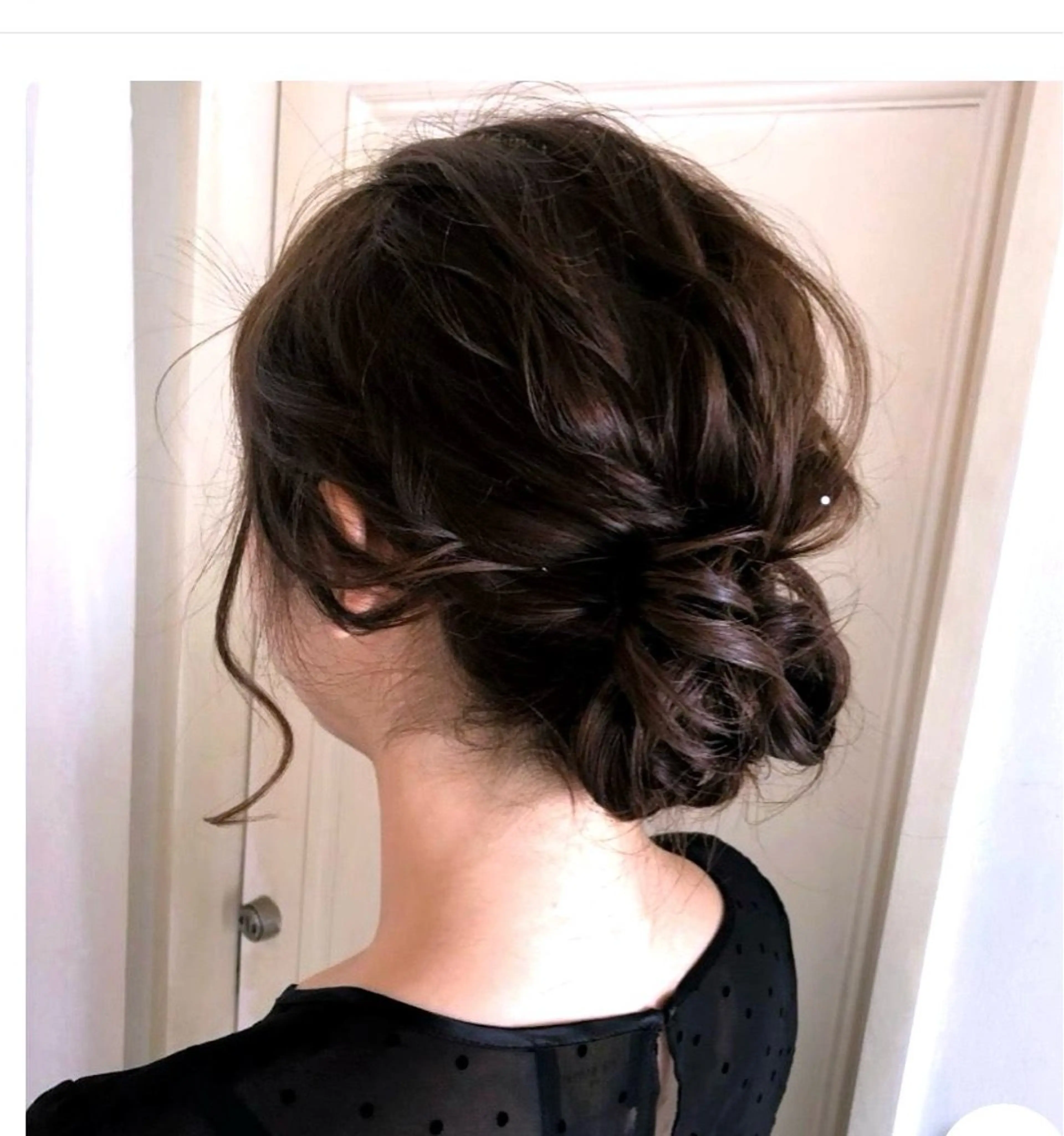 ヘアアレンジ ビーアトリエ目黒所属・入学式ヘア着付け 目黒駅すぐ　松永のヘアスタイル