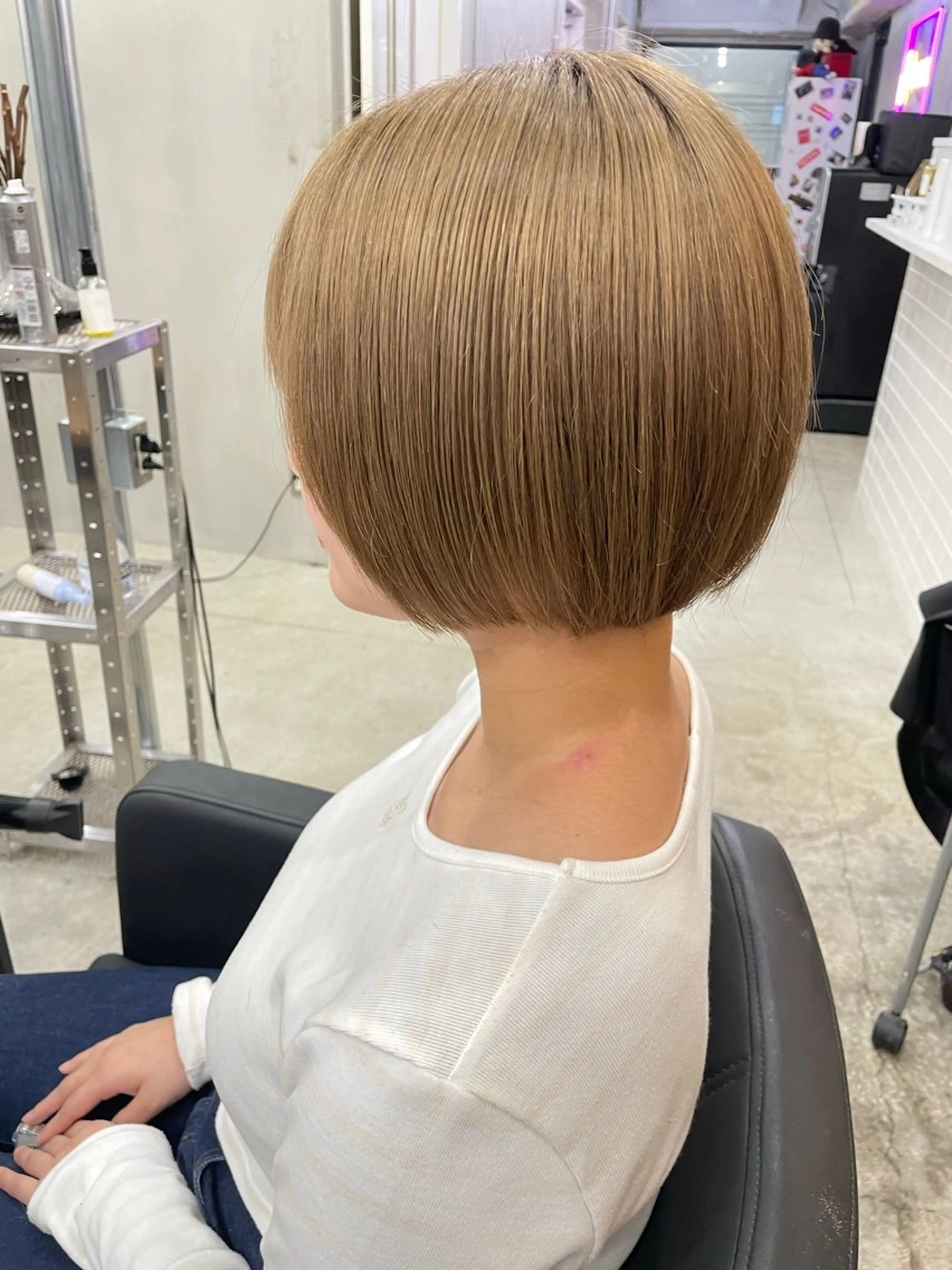 ショート ボブ Raffichi 店長　Ryoのヘアスタイル
