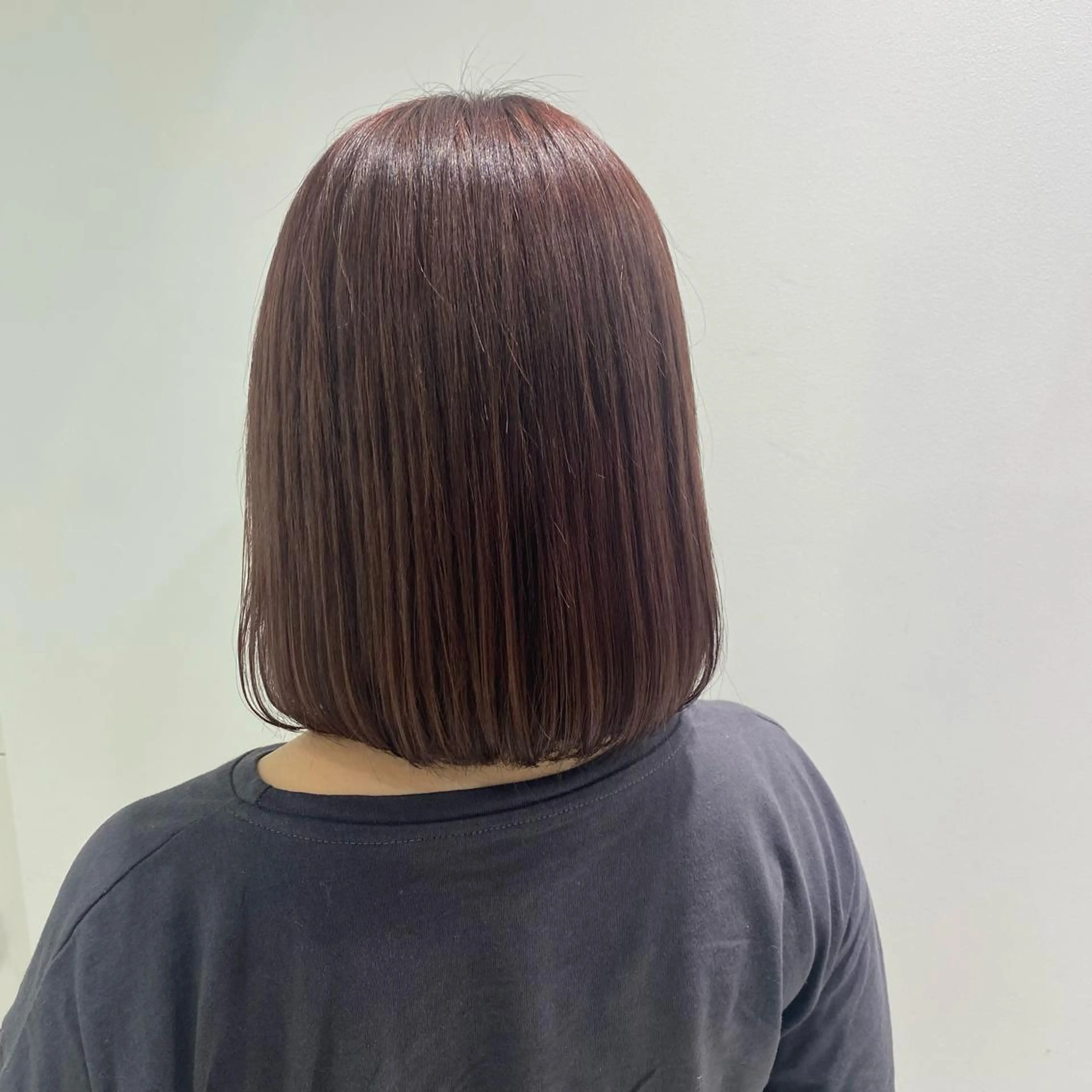 セミロング カラー パーマ ヘアアレンジ メンズ キッズ ネイル マツエク・マツパ ブラウンカラー ピンクカラー ピンクブラウン カラーマツエク ブラウン Lumo所属・💖横浜ブリーチなし 💖MIHOのヘアスタイル