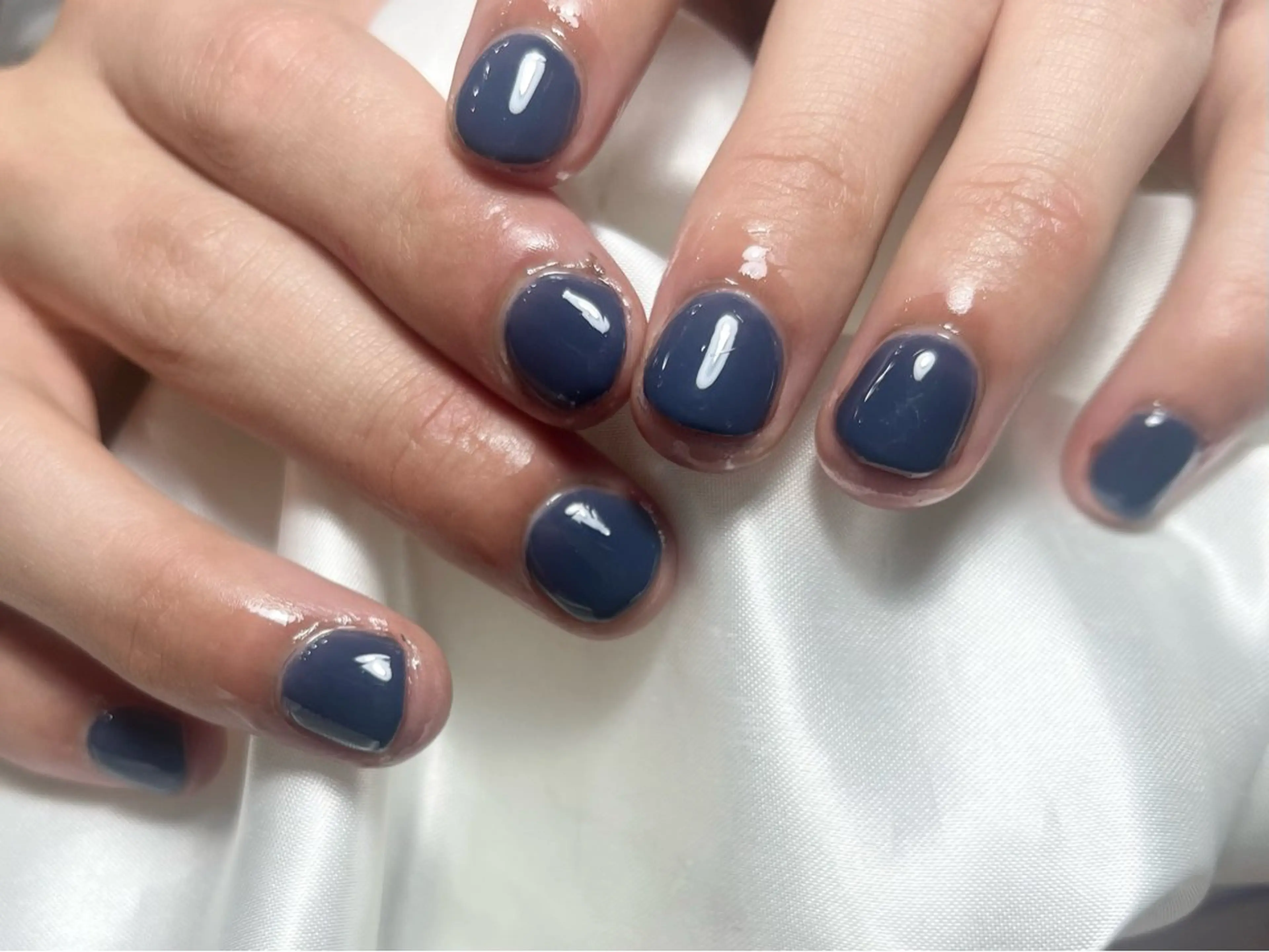 ネイル ブルー メンズネイル ballie／小野原 なつみのネイルデザイン