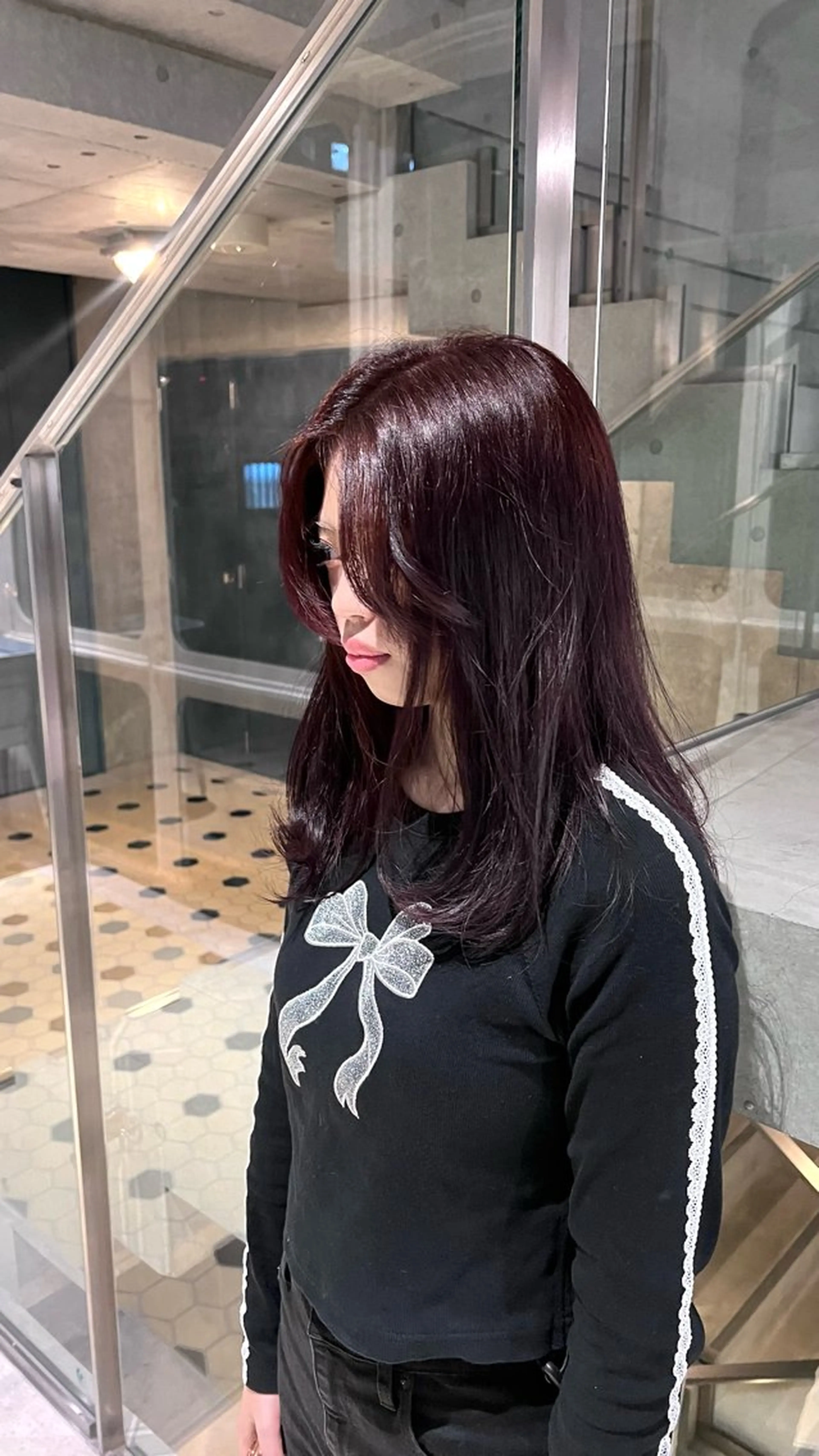 カラー ヘアカラー トリートメント RINA .のヘアスタイル