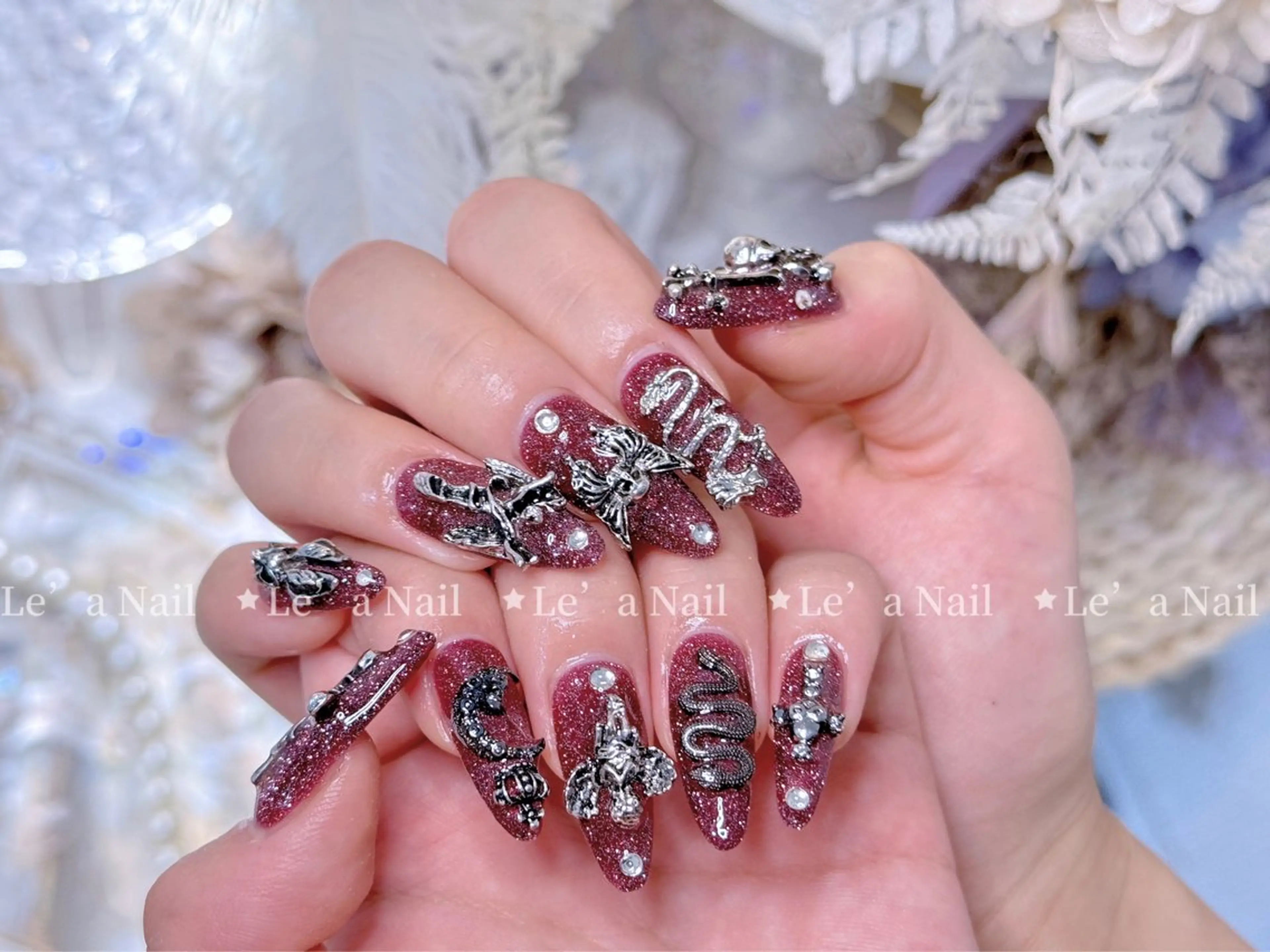 ネイル スカルプ専門 Lea  nailのネイルデザイン