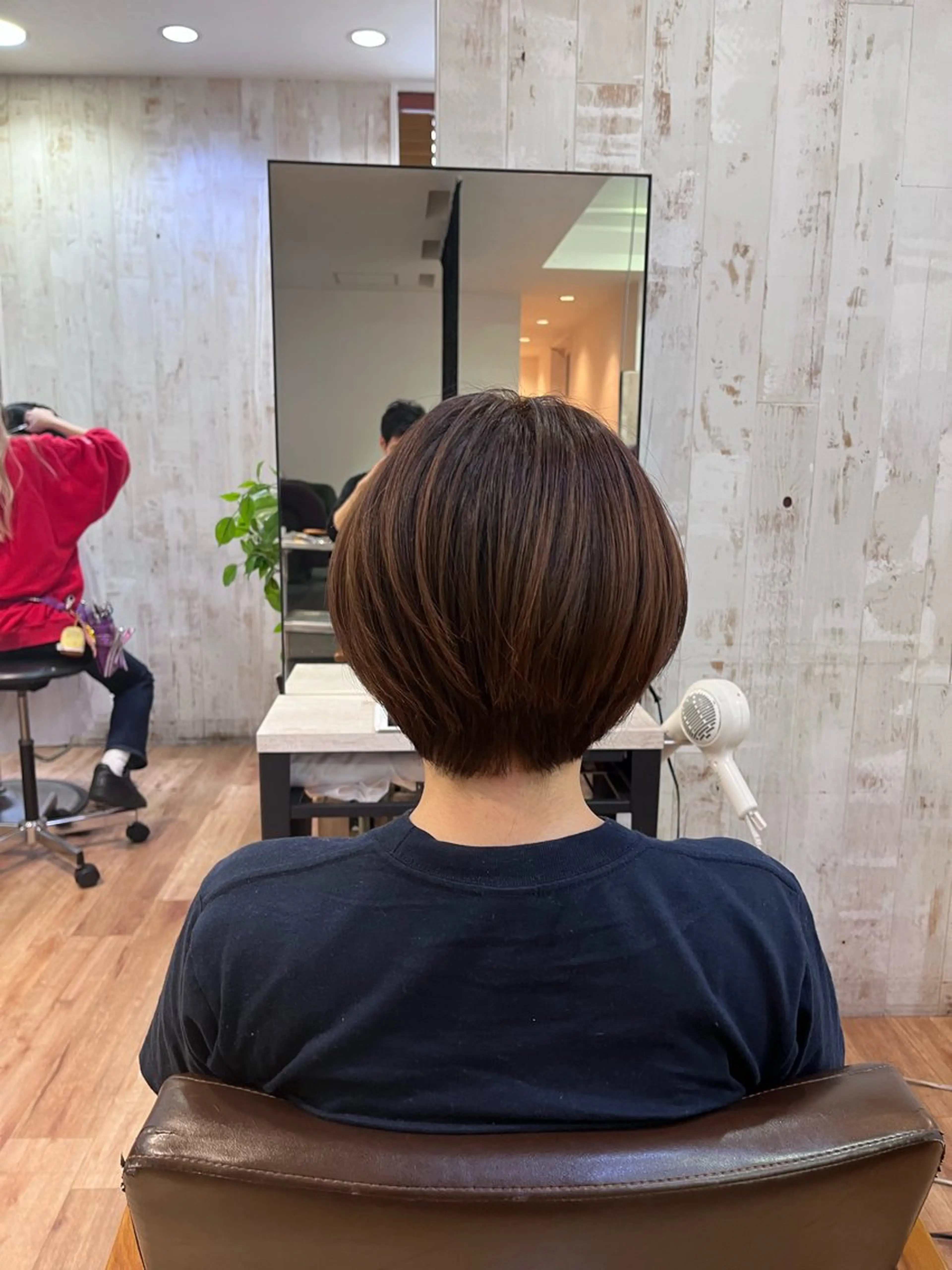 ショート 艶カラー/韓国風ヘア 🐈⬛sofy🐾のヘアスタイル