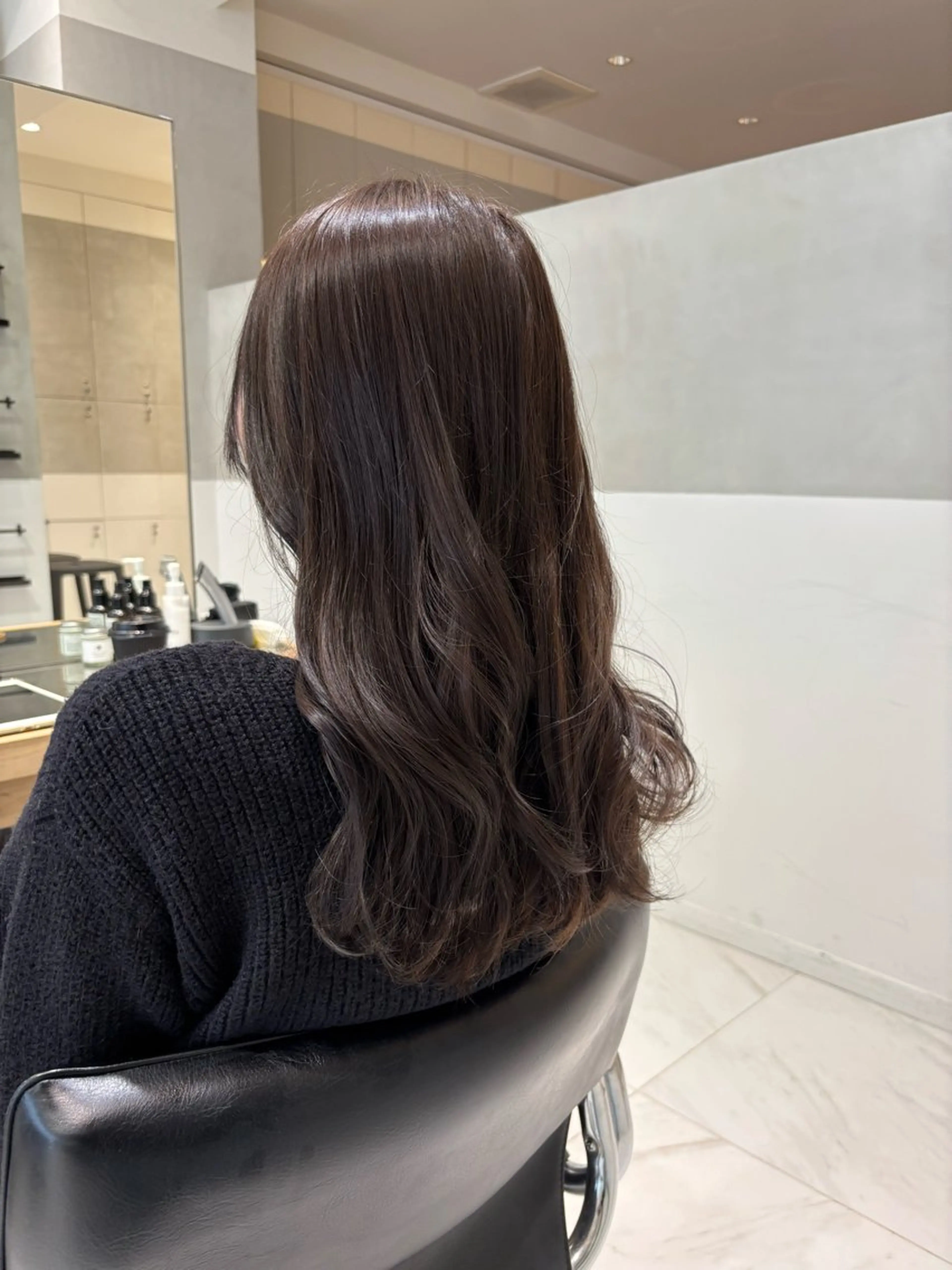 ロング カット ヘアカラー トリートメント ヘッドスパ ヘアセット 透明感 カラー✨有坂映哉のヘアスタイル