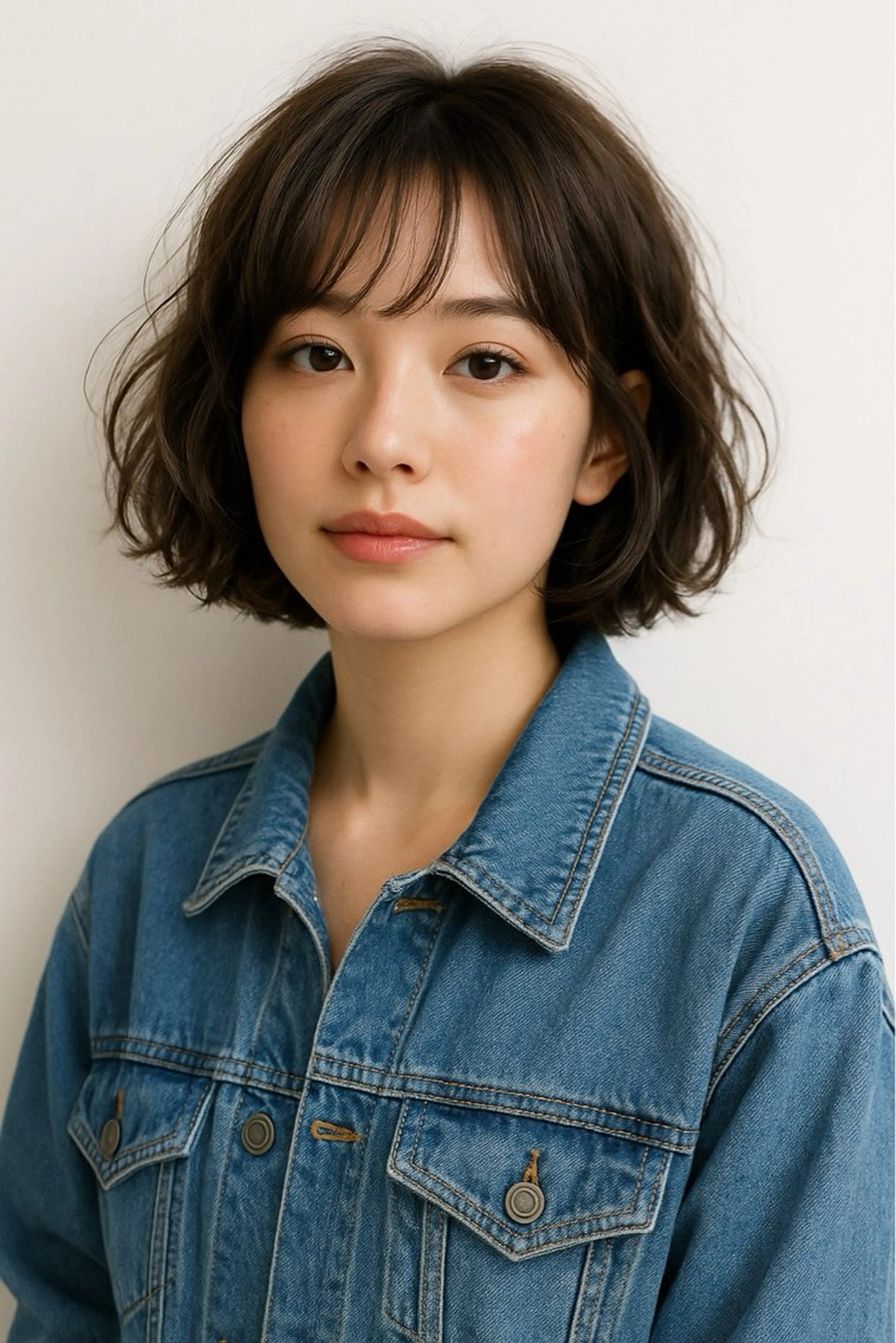 ミディアム パーマ ミディアムパーマ ボブ FACE-T所属・ボブカット/ パーマARAI🫧のヘアスタイル