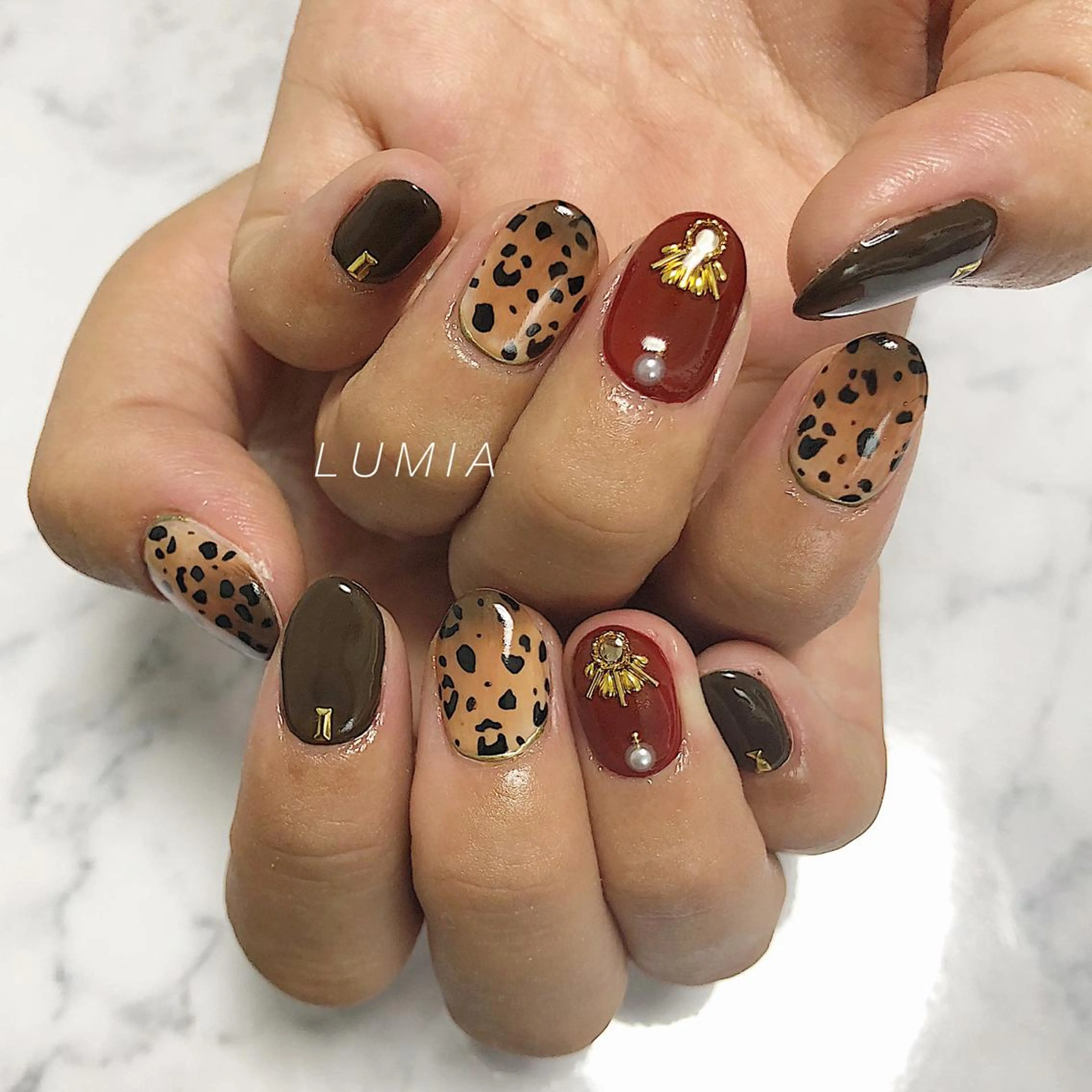 ネイル nail&eyelash Rine所属・Rine 放出 (リネ)のネイルデザイン