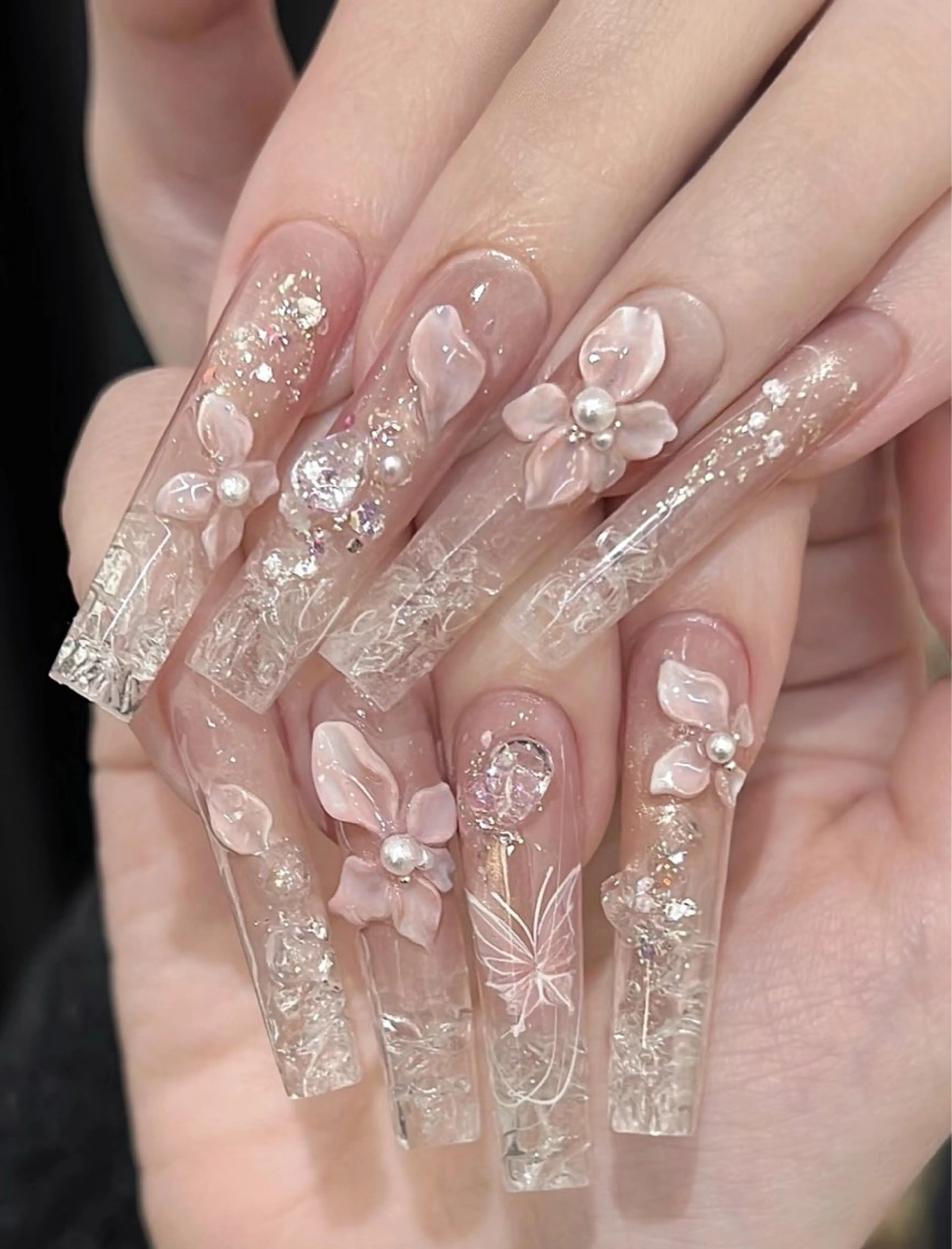 ネイル ハンドネイル 長さだし専門店 M2　rikaのネイルデザイン