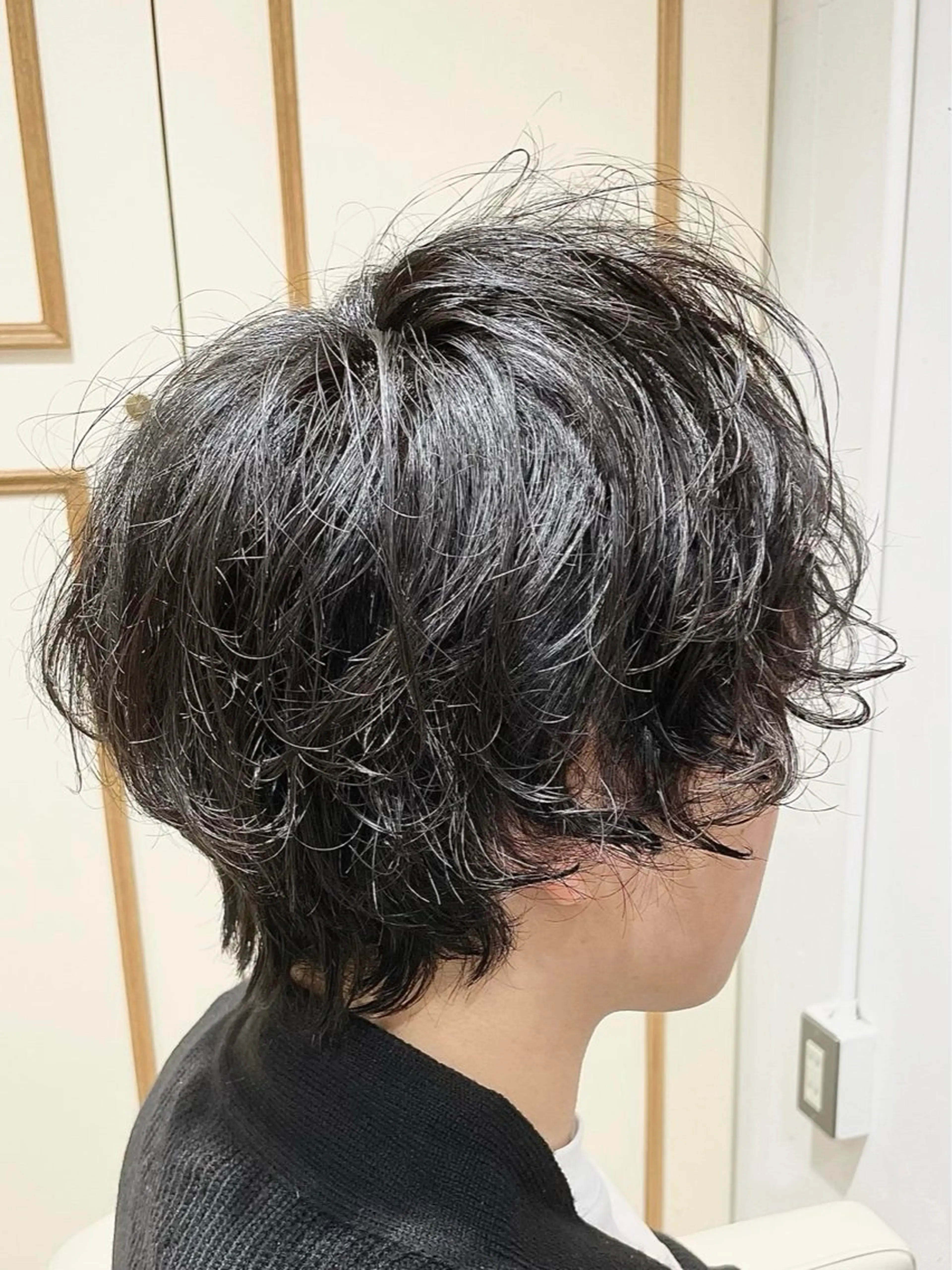 メンズ カット パーマ 🐝メンズハイライト …Rioのヘアスタイル