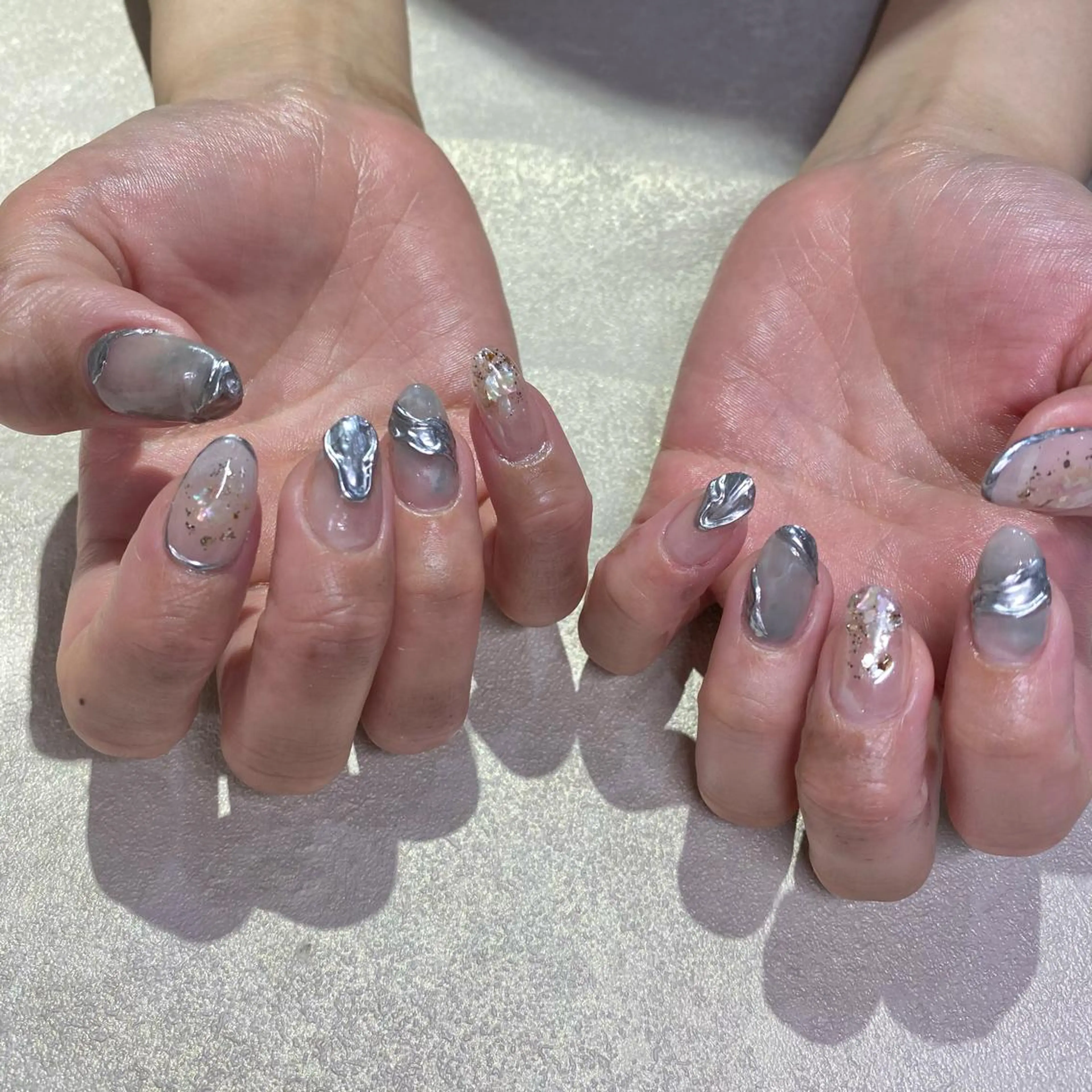 ネイル Amber21.所属・Nagahama Akariのネイルデザイン