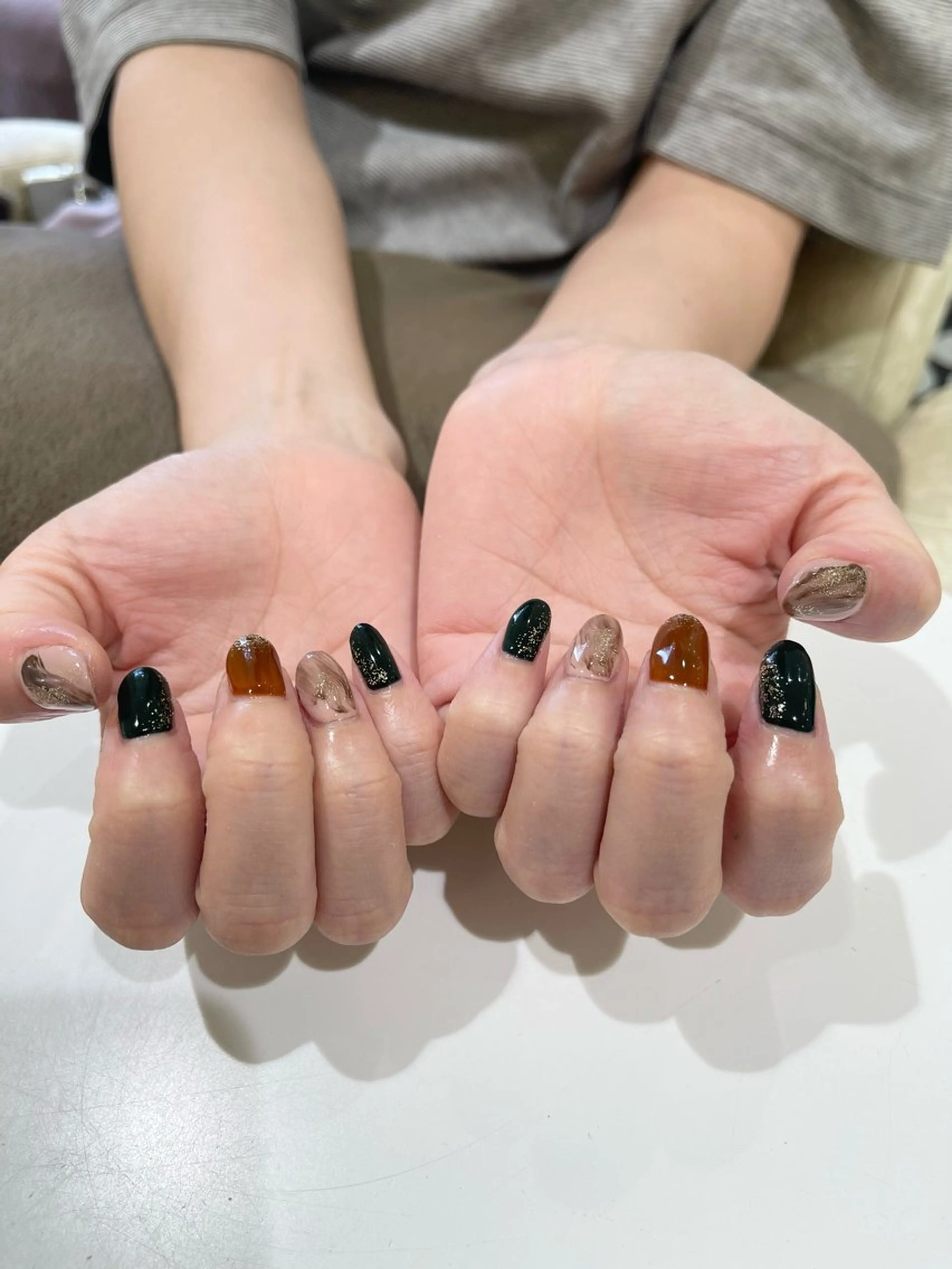 ネイル 🐶 🐾のネイルデザイン