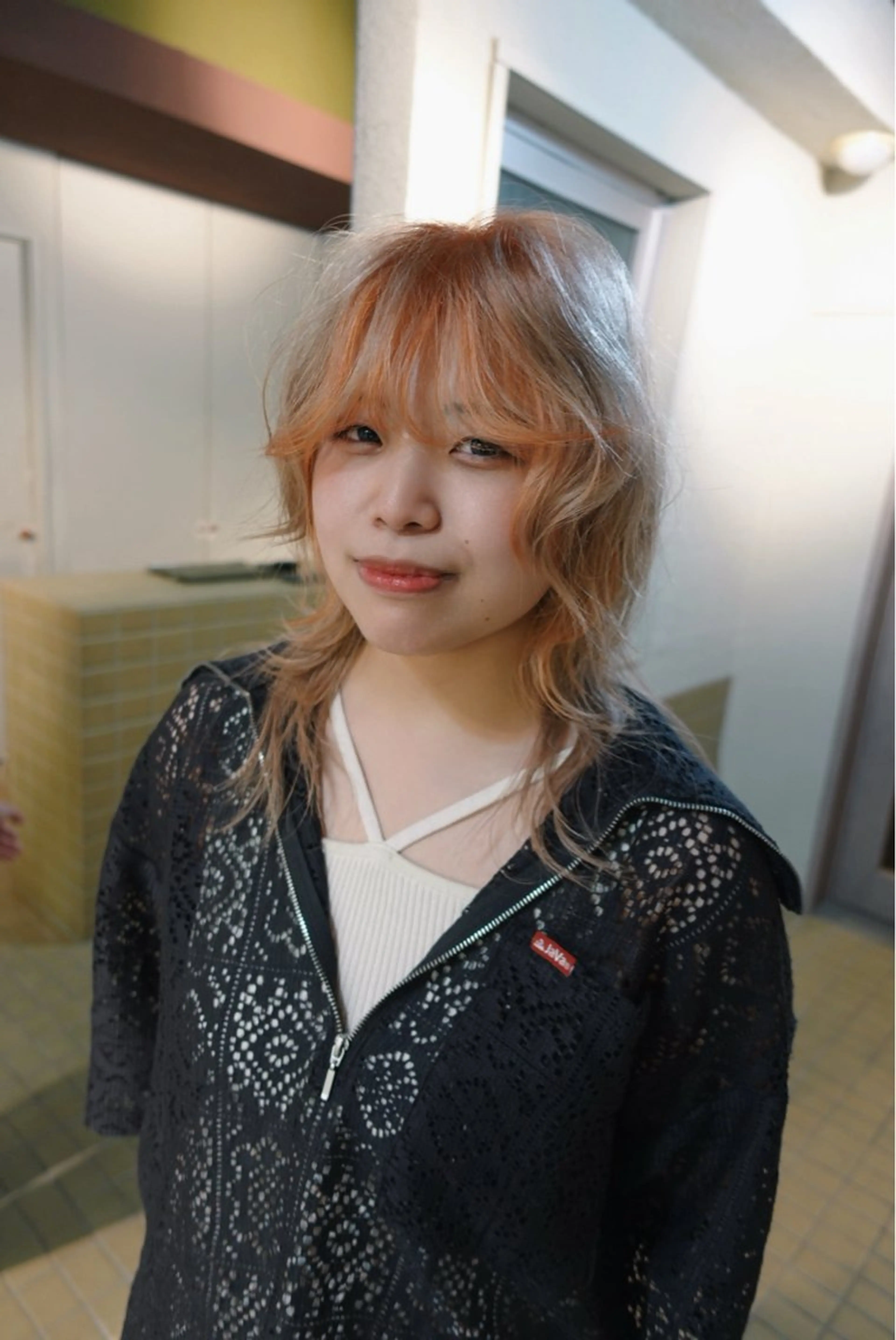 ミディアム 【haRu ハル】 ゴトウハナのヘアスタイル