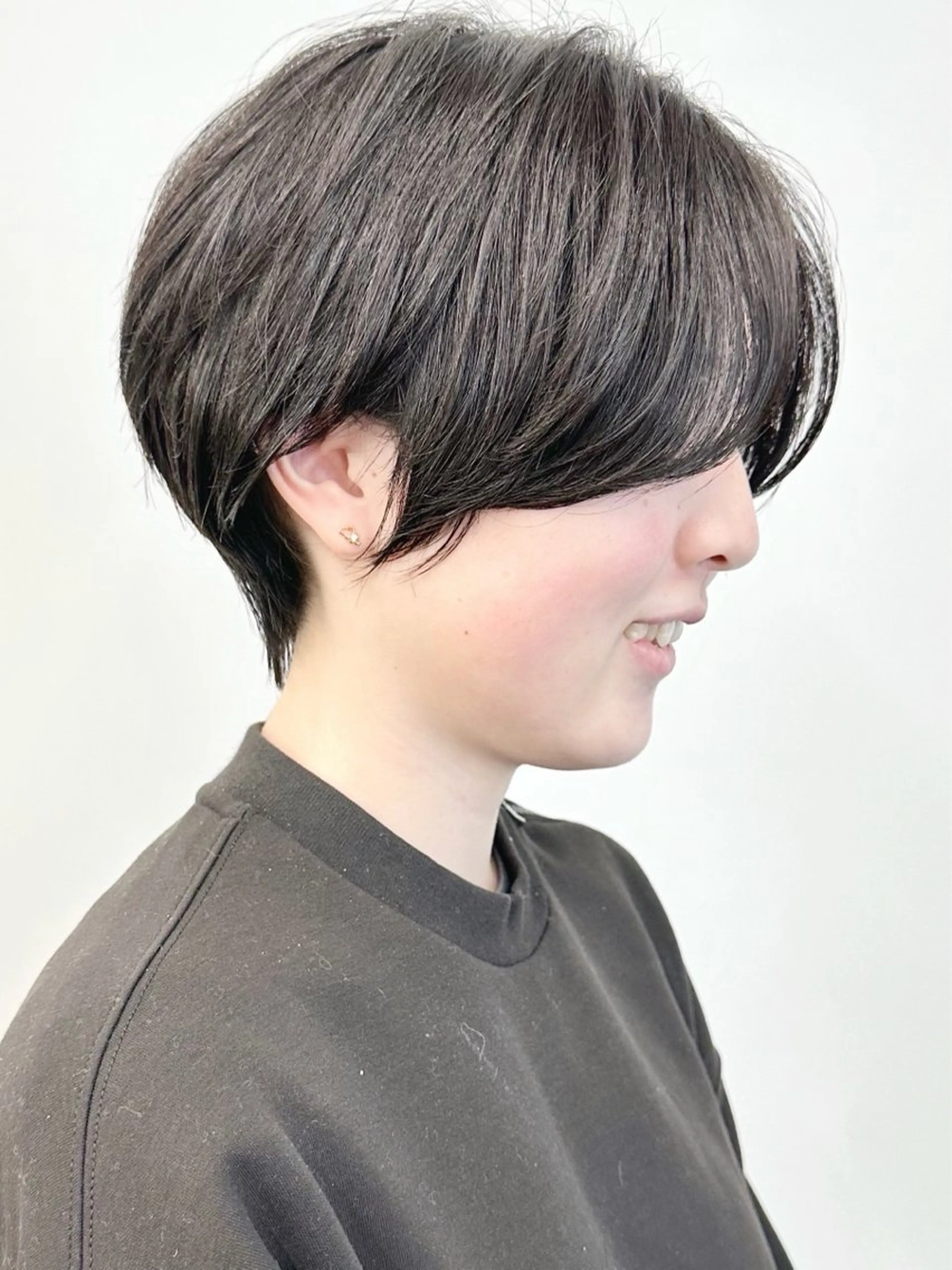 ショート 小顔ボブ/お悩み解決 /ボブパーマ/とういのヘアスタイル