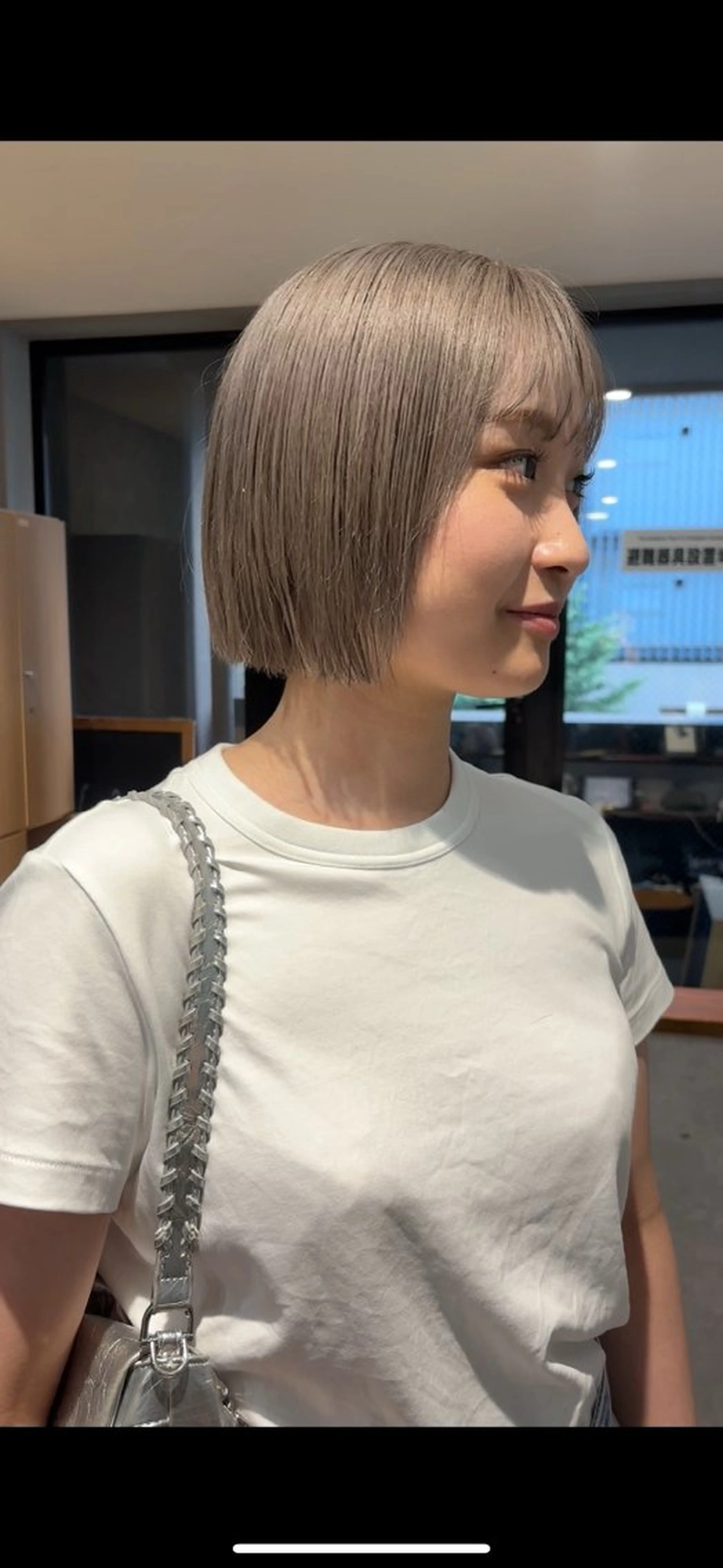 ショート カラー カット ヘアカラー トリートメント 🌐NATSUMI 🌐【寒色カラー】のヘアスタイル