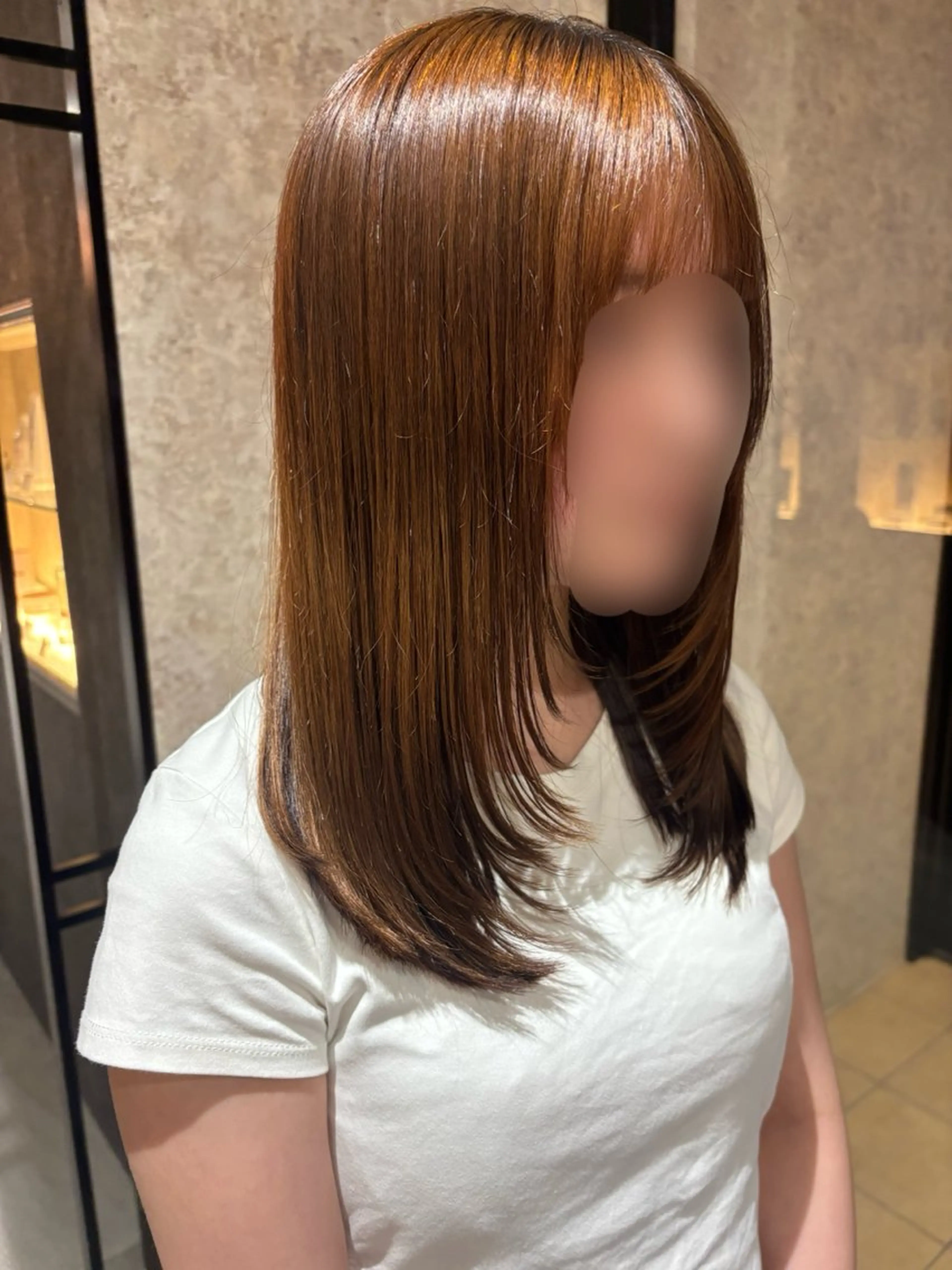 ミディアム earth中野山店 西尾　乃朱のヘアスタイル
