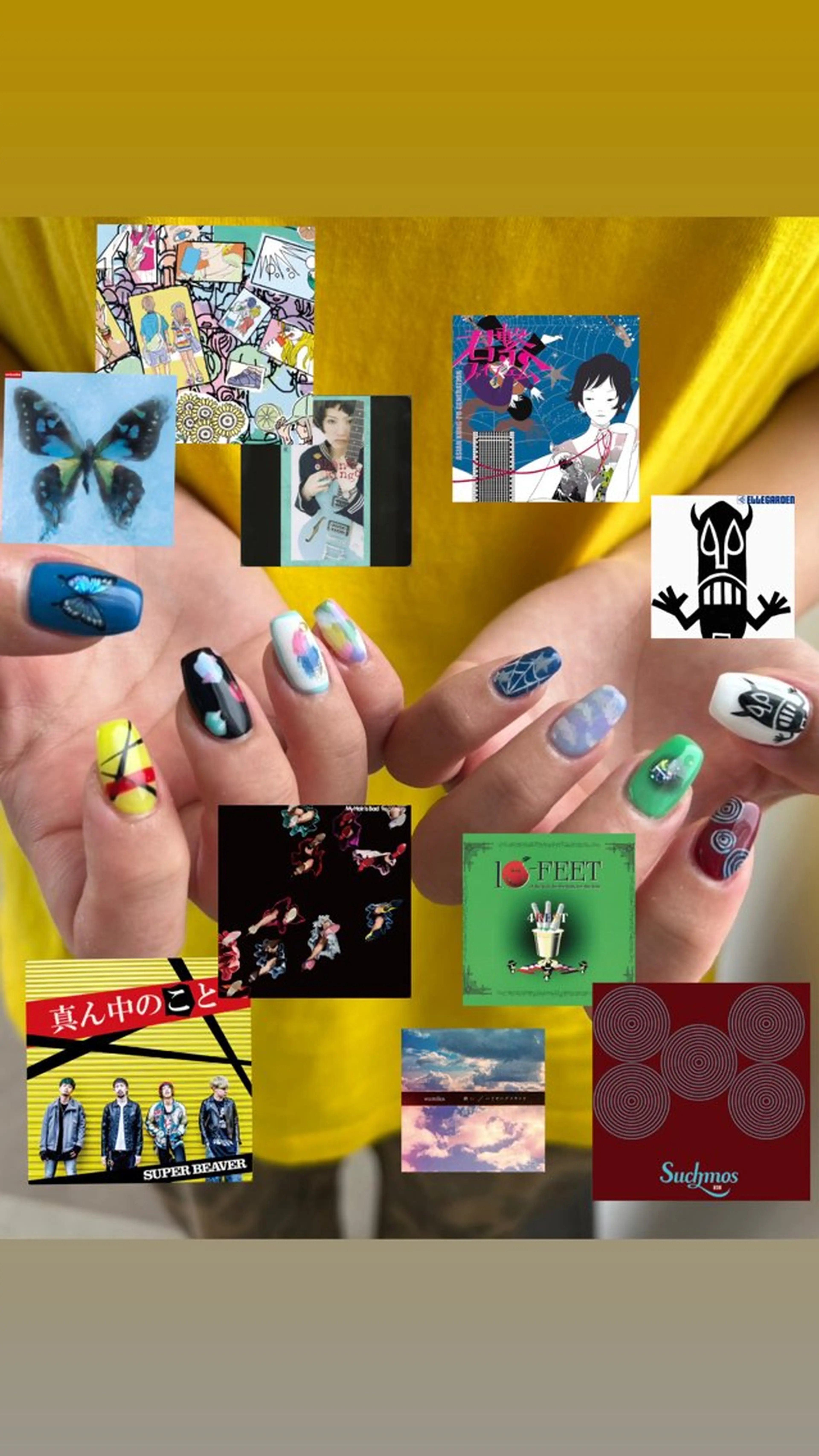 ミディアム m kaori𓃟のネイルデザイン