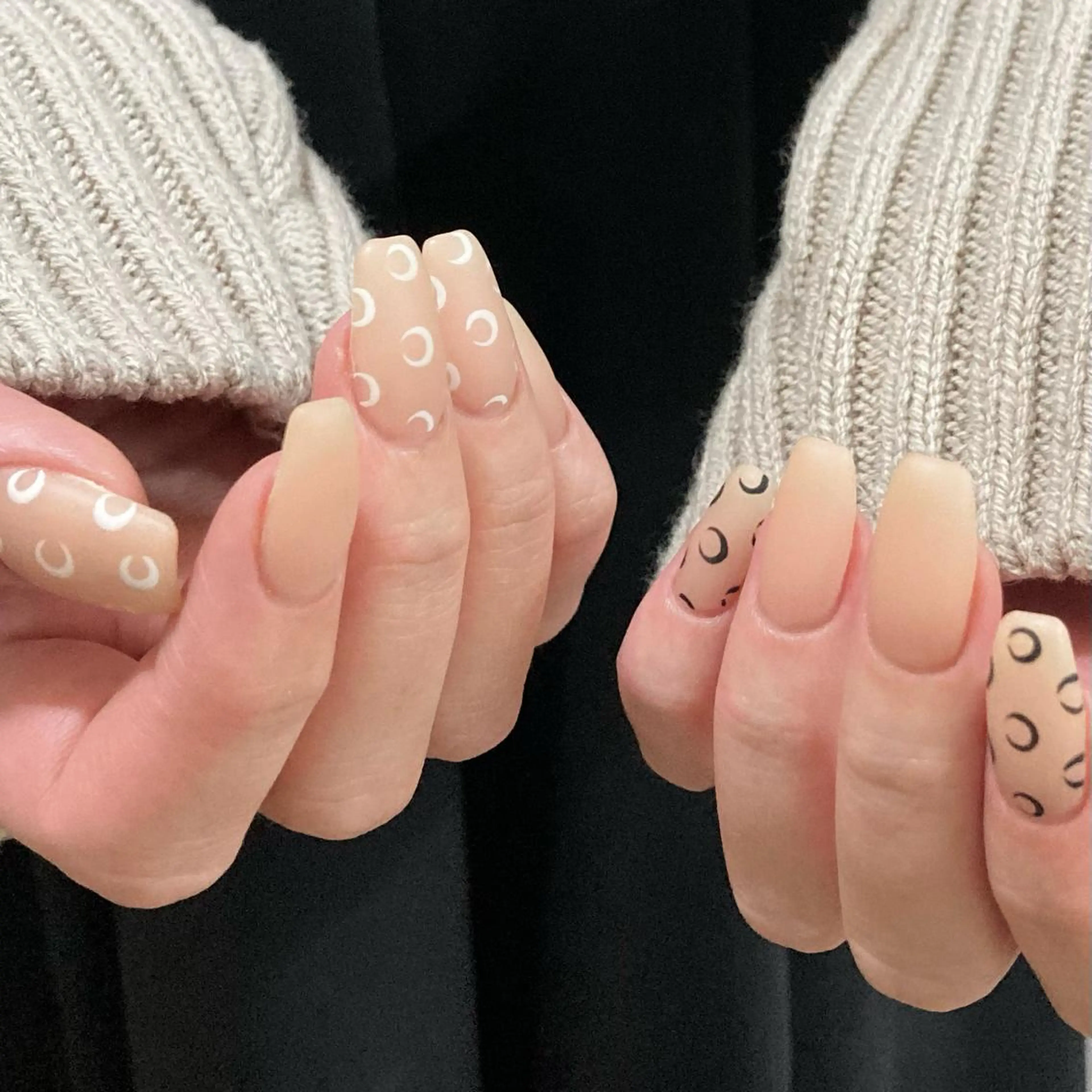 ネイル ハンドネイル フットネイル kana/モード ・グランジ໒꒱のネイルデザイン