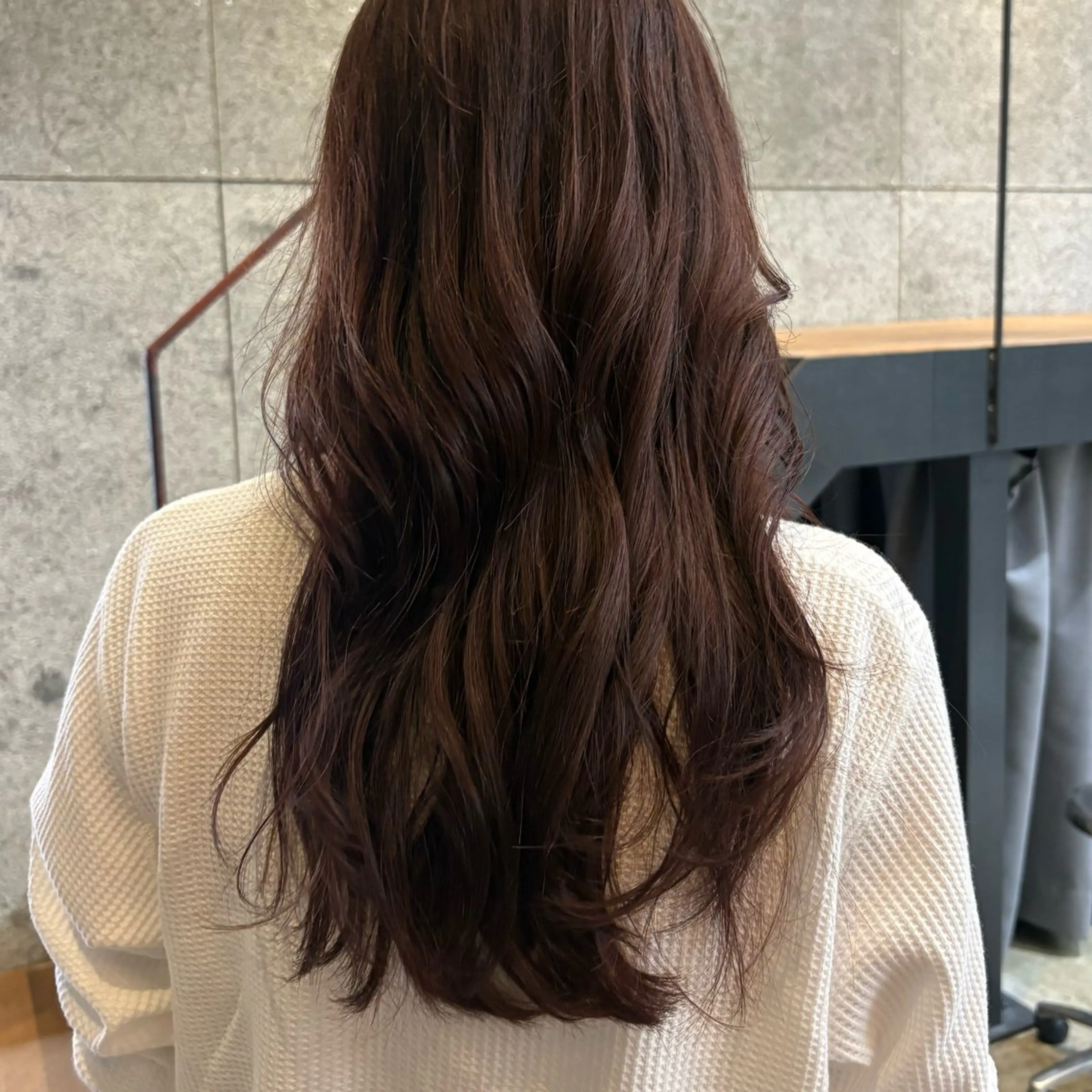 セミロング カラー ブラウンカラー ヘアカラー 🧚♀️透明感カラ ー/渡邉日向💔🎀のヘアスタイル